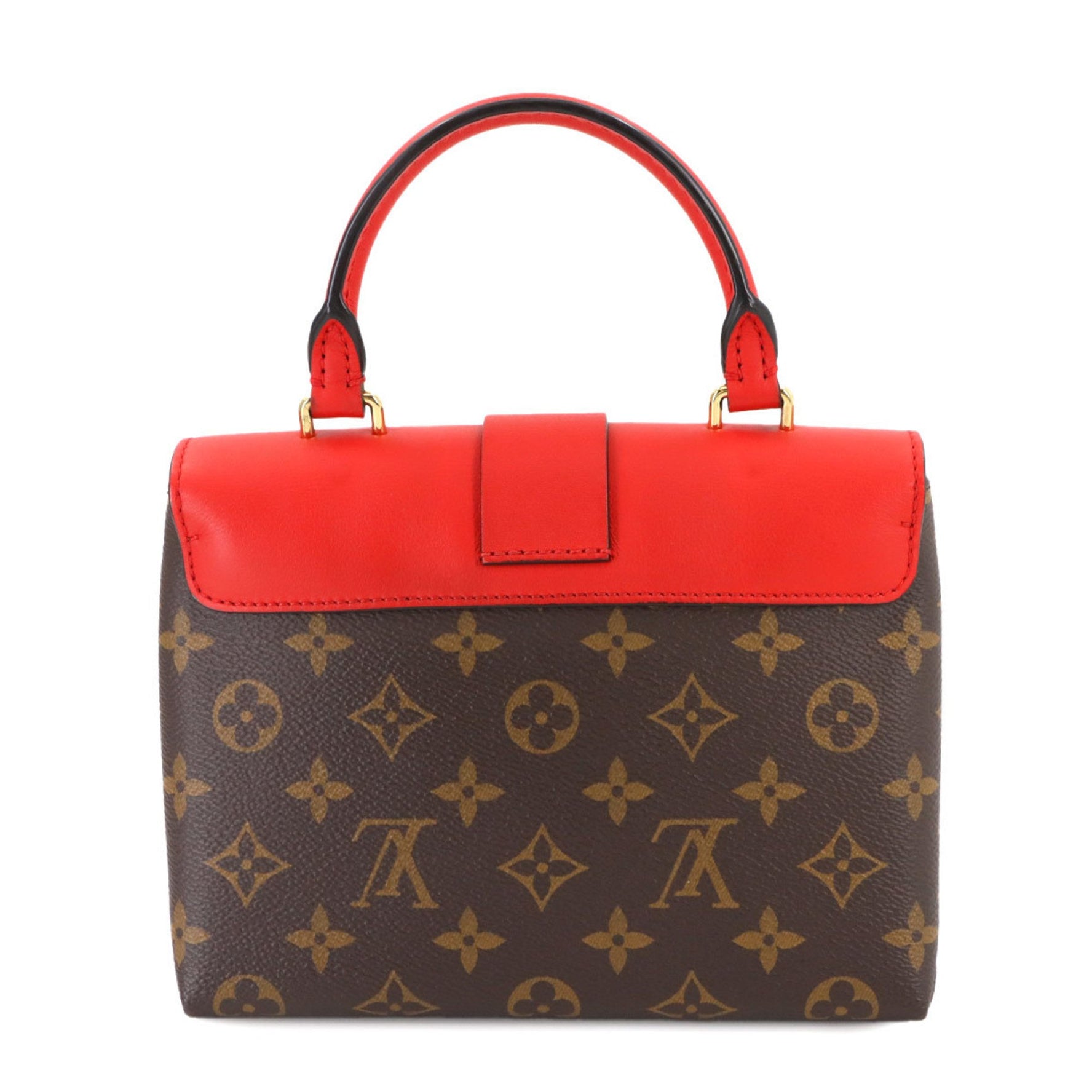 Louis Vuitton Monogram Rocky BB 2-way Hand/Shoulder Bag, Coquelicot, M44322, Locky