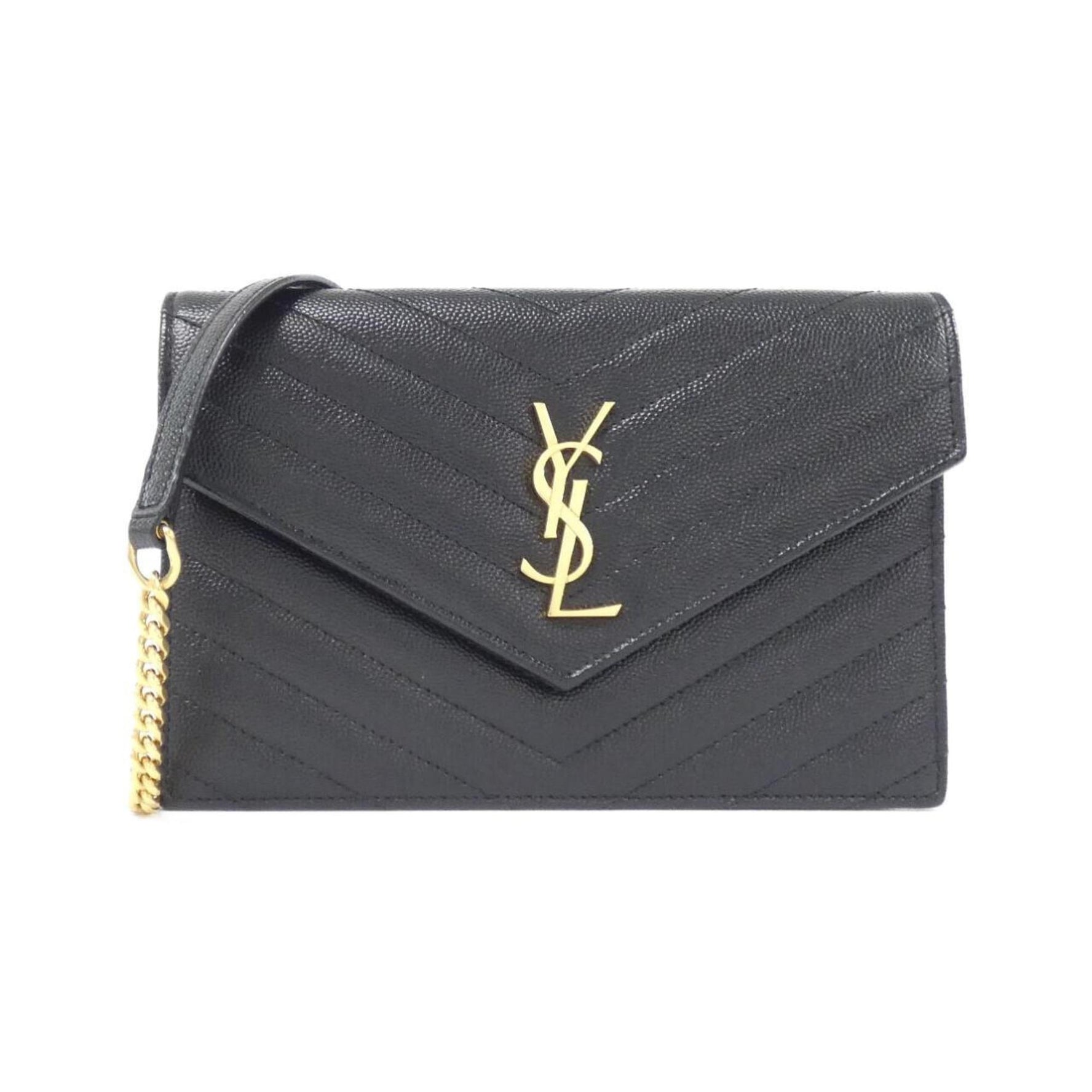 Yves Saint Laurent Saint Laurent BOW01 Chain Wallet