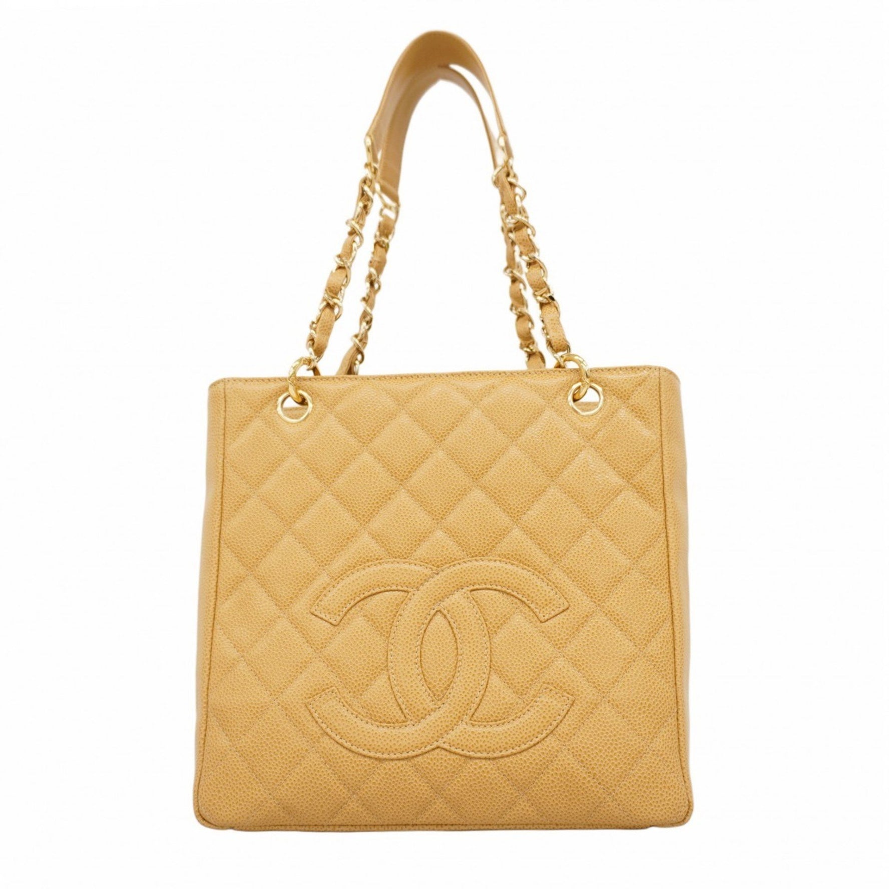 Chanel Matelasse Shoulder Bag with Chain Bag, Caviar Skin
