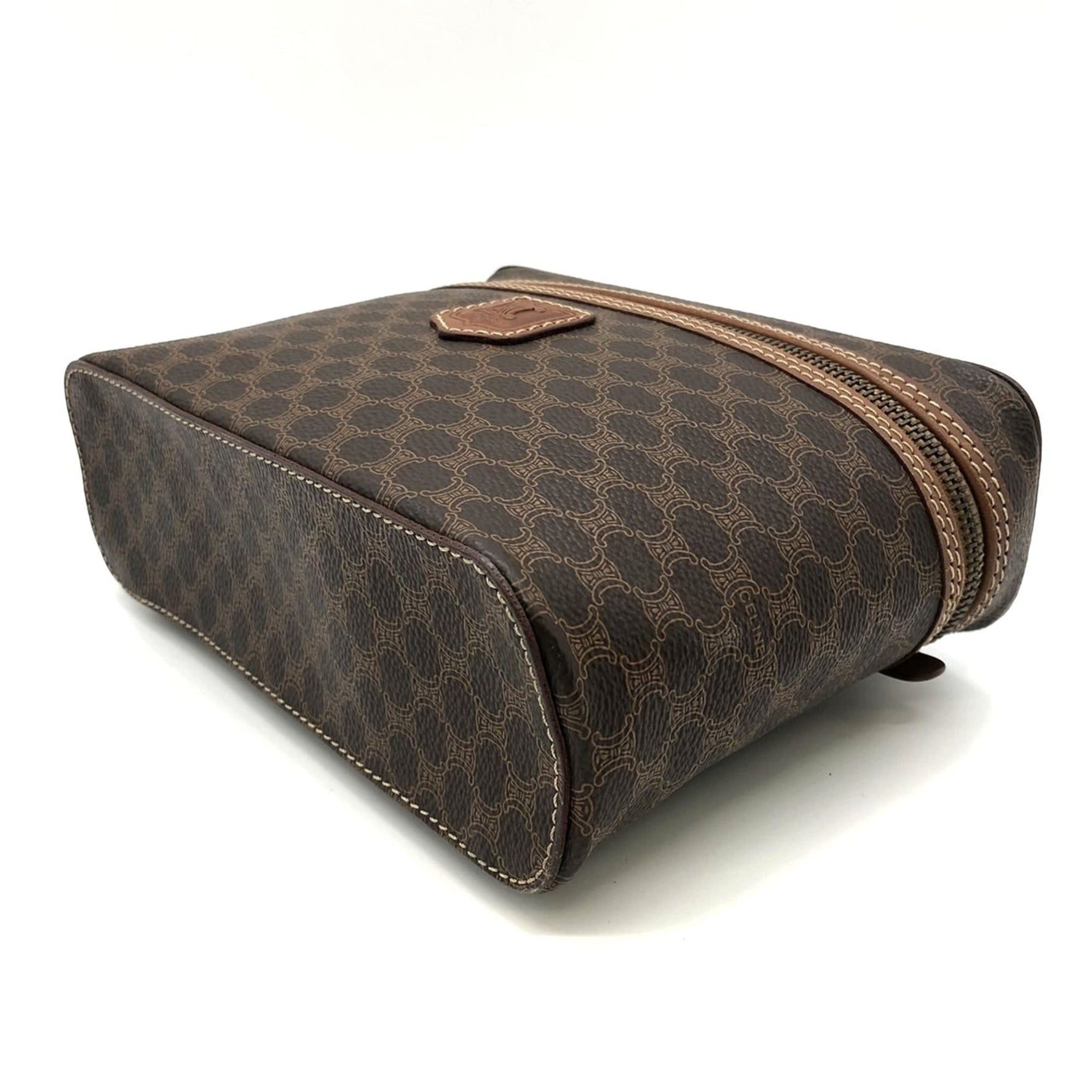 CELINE Vanity Bag, Macadam Leather