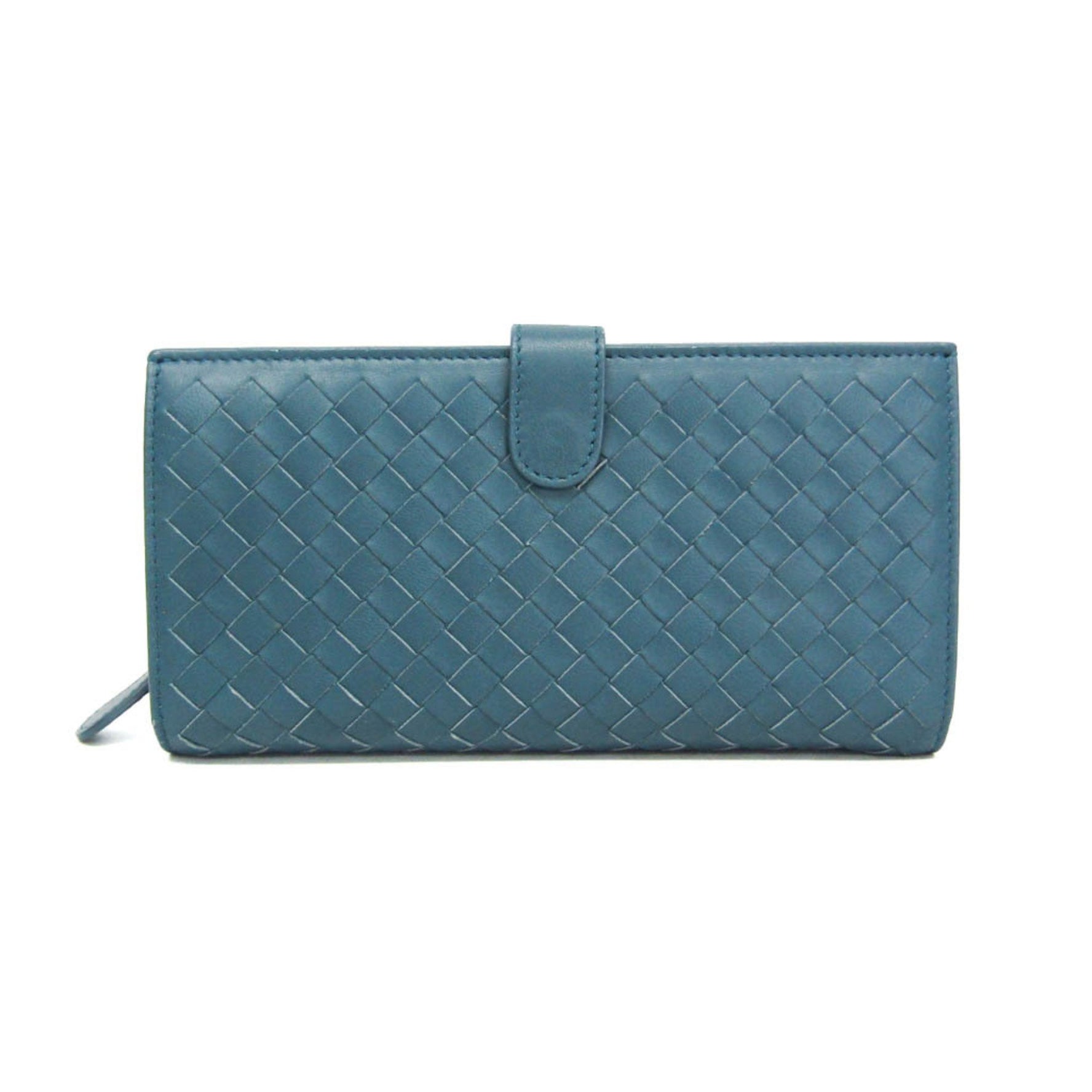 Bottega Veneta Intrecciato Men,Women Leather Long Wallet (bi-fold)
