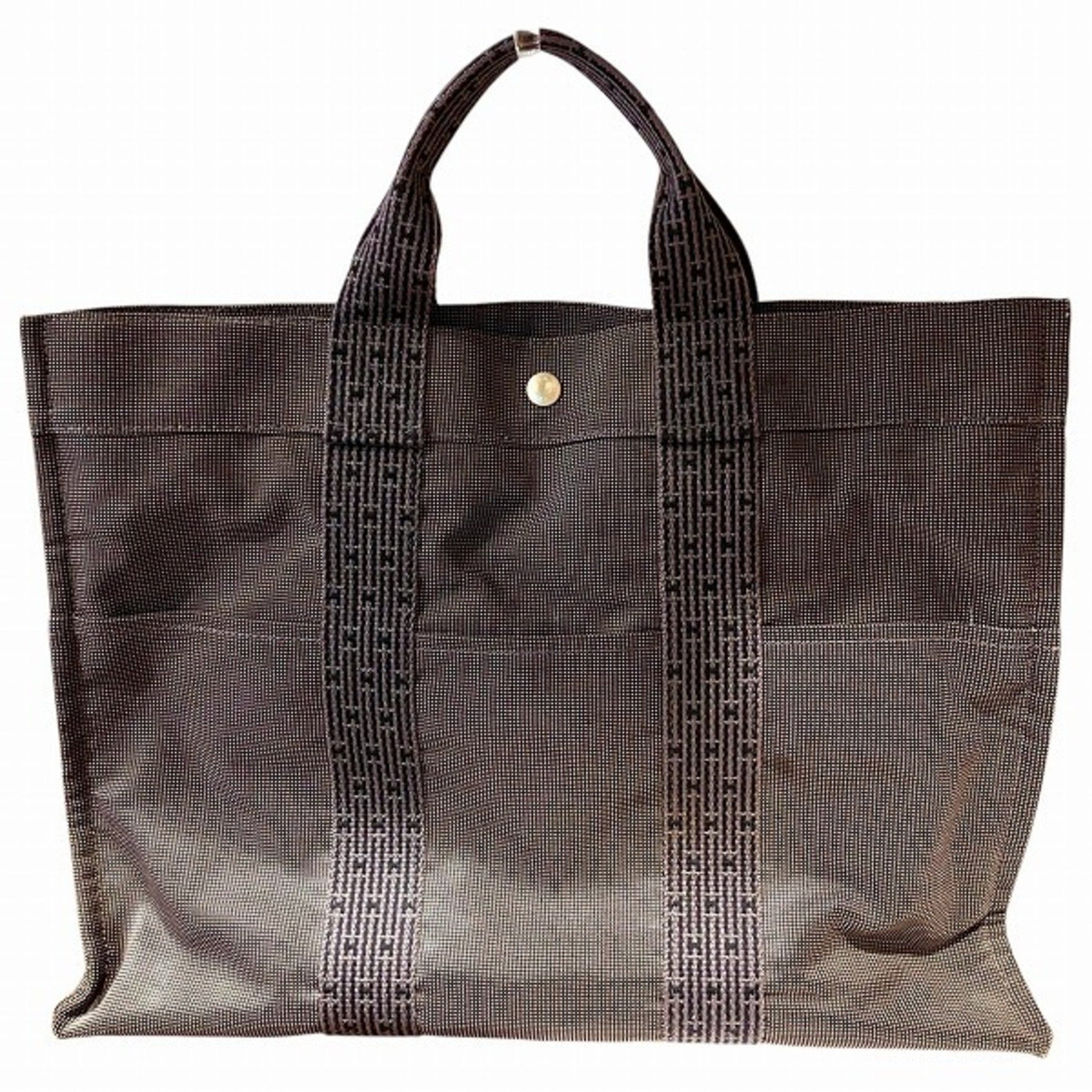 Hermes Air Line MM Grey Bag Tote Men's Women's