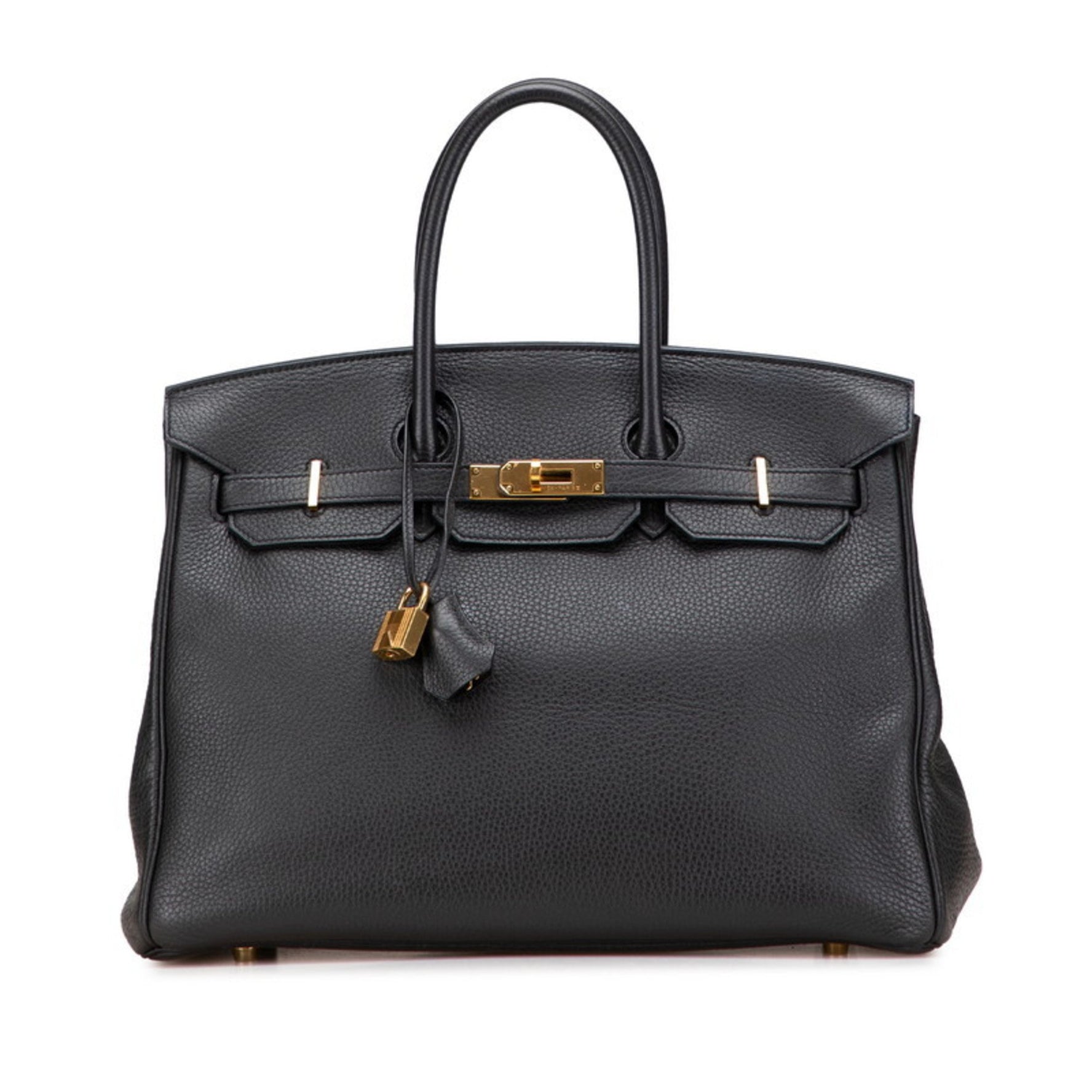 Hermès Birkin 35 Handbag, Gray, Gold Hardware, Togo Leather, Women's, HERMES