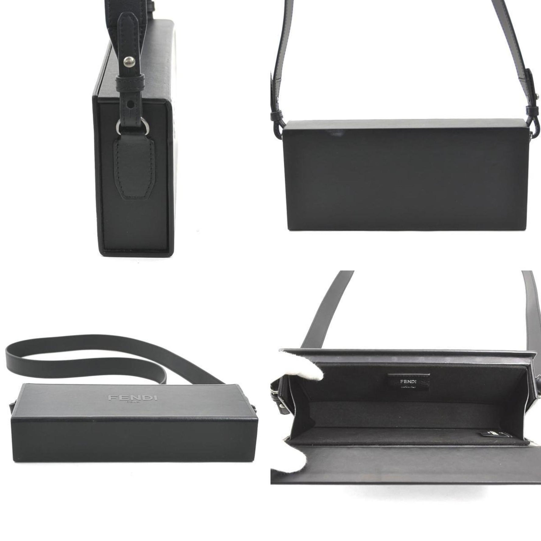 FENDI Shoulder Bag Leather