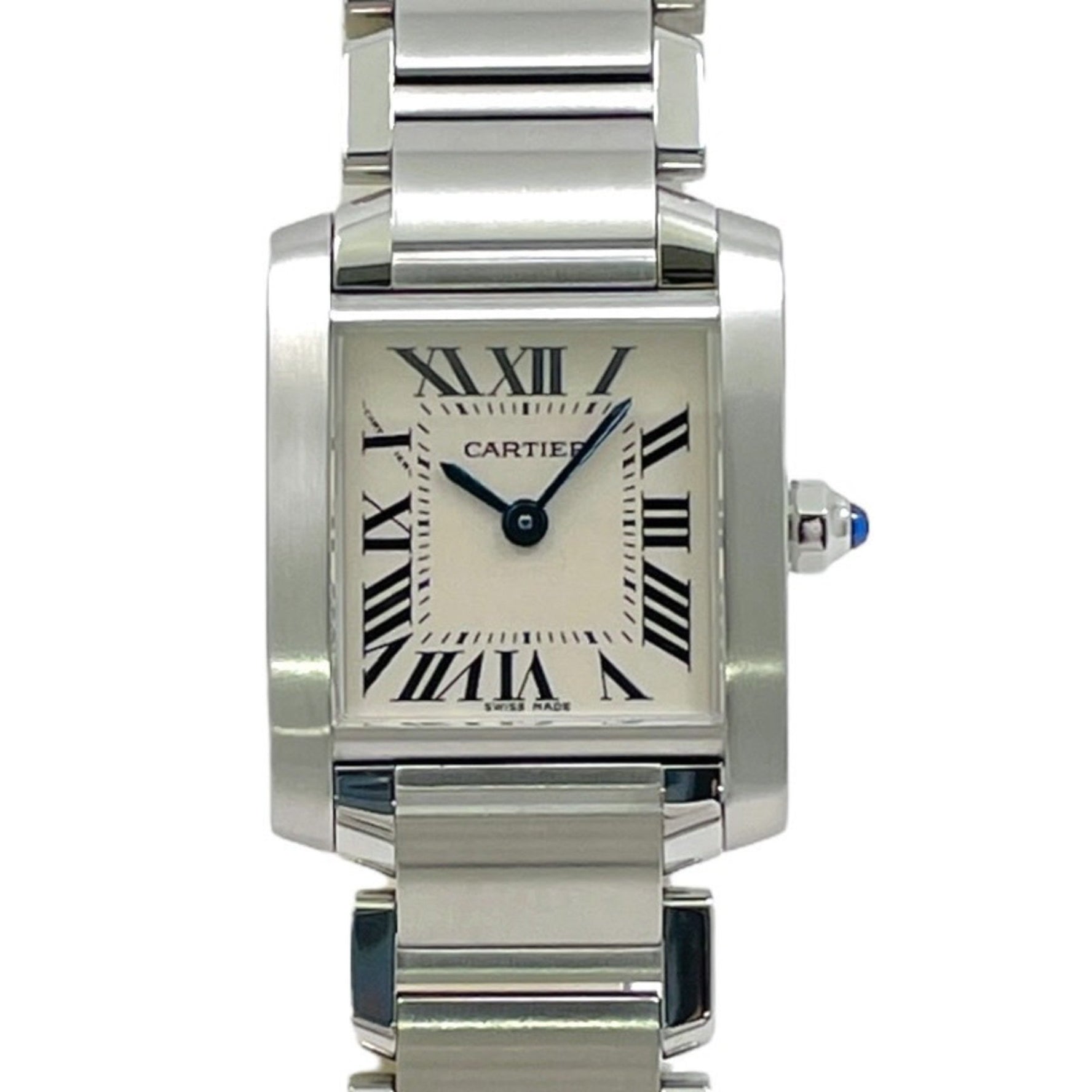 CARTIER Tank Française SM Stainless Steel Quartz Watch