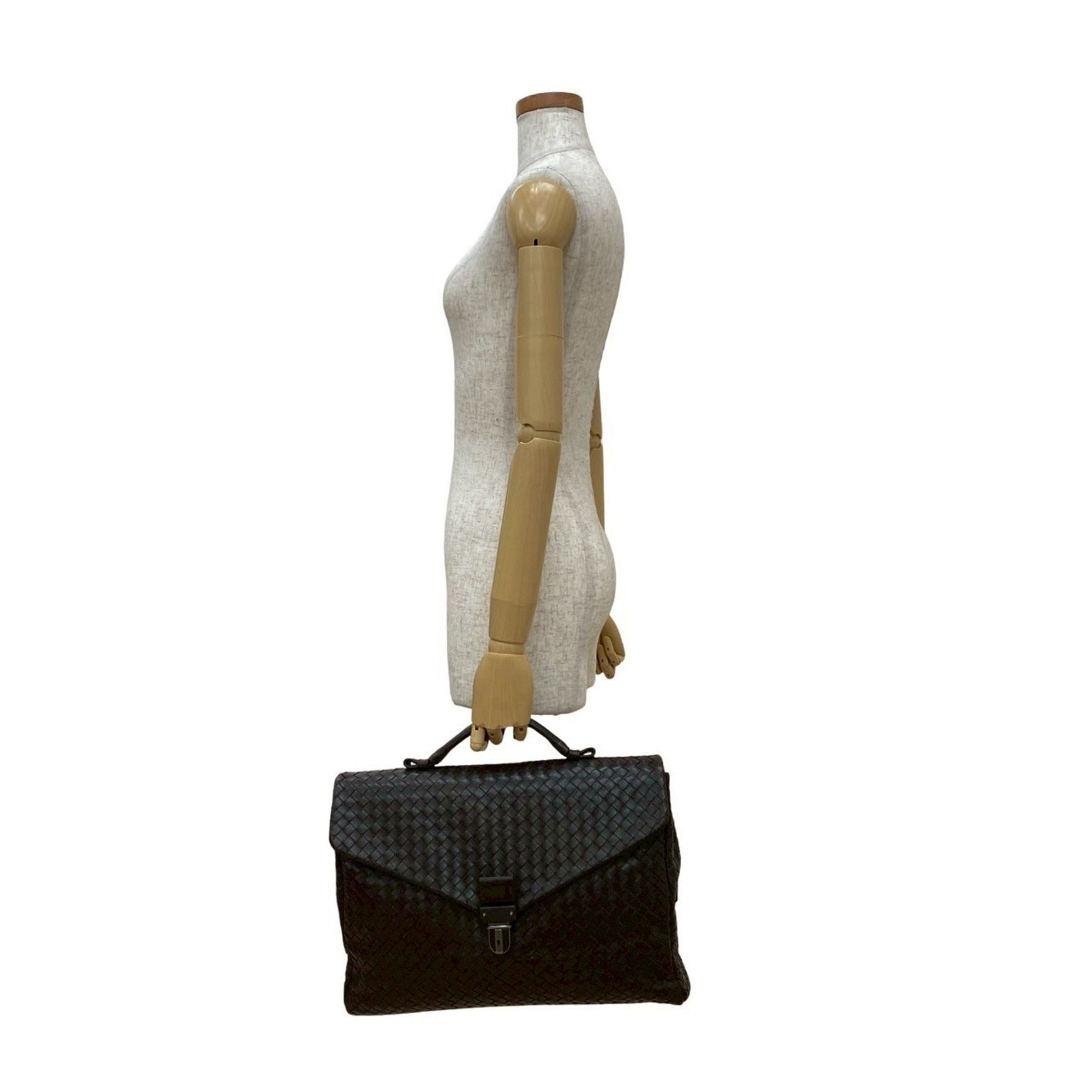 BOTTEGA VENETA Intrecciato Leather Business Bag/Briefcase