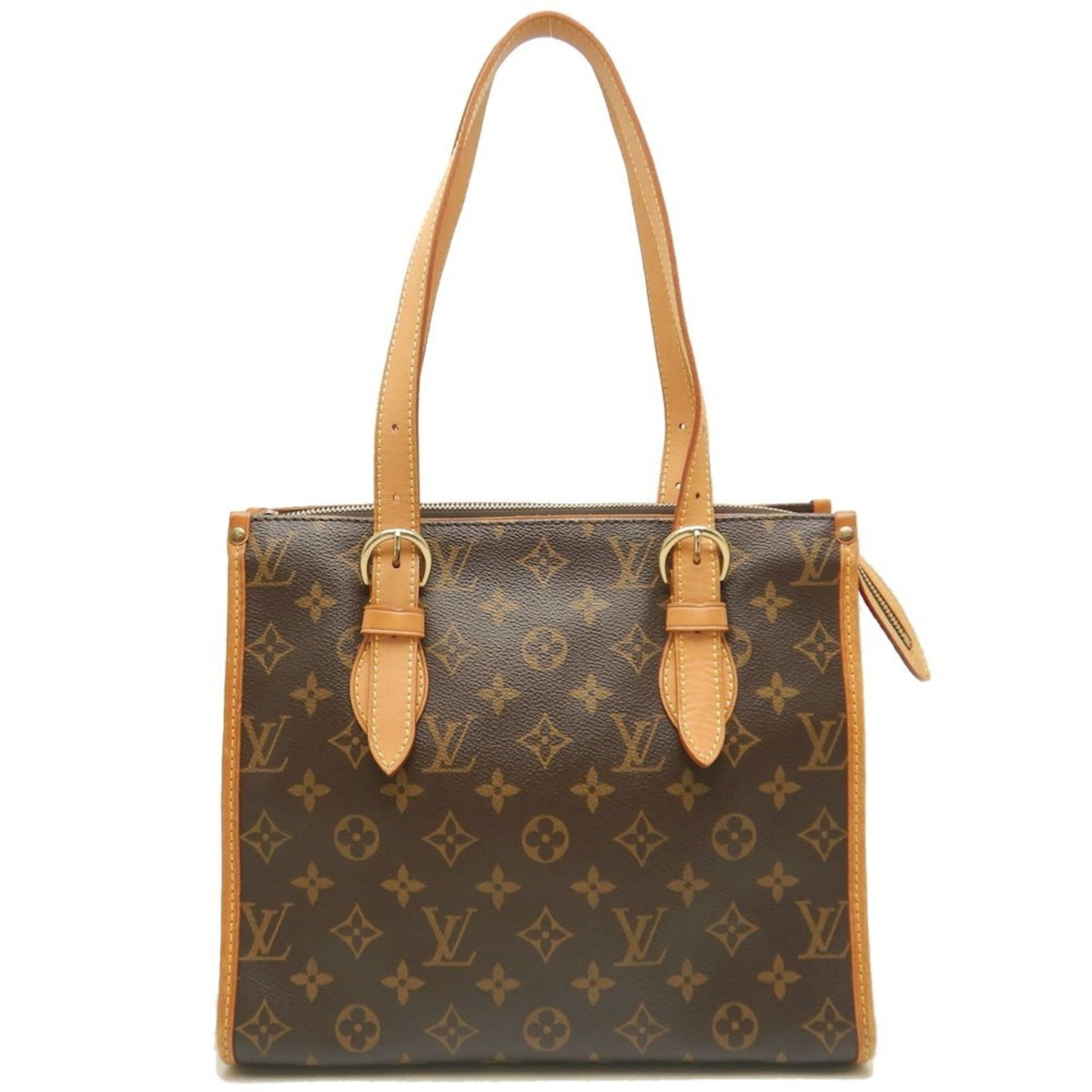 LOUIS VUITTON Louis Vuitton Monogram Popincourt Au M40007 Tote Bag Brown