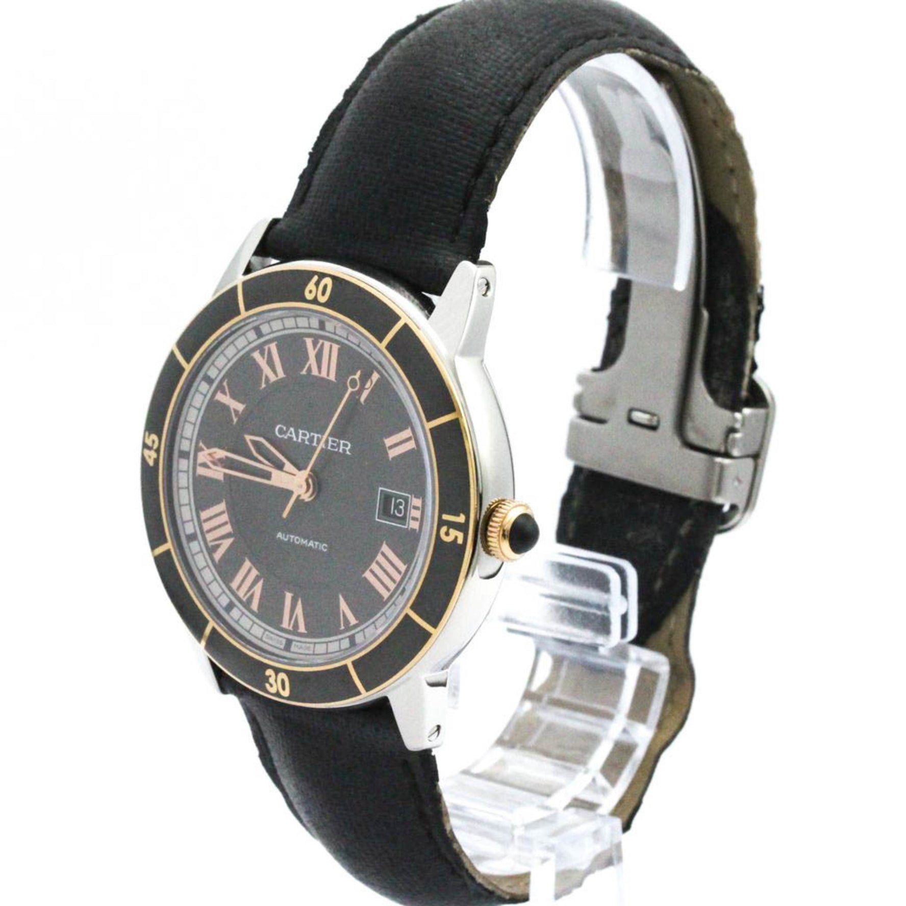 CARTIER Ronde Croisiere De Cartier Steel Automatic Mens Watch W2RN0005 BF578780