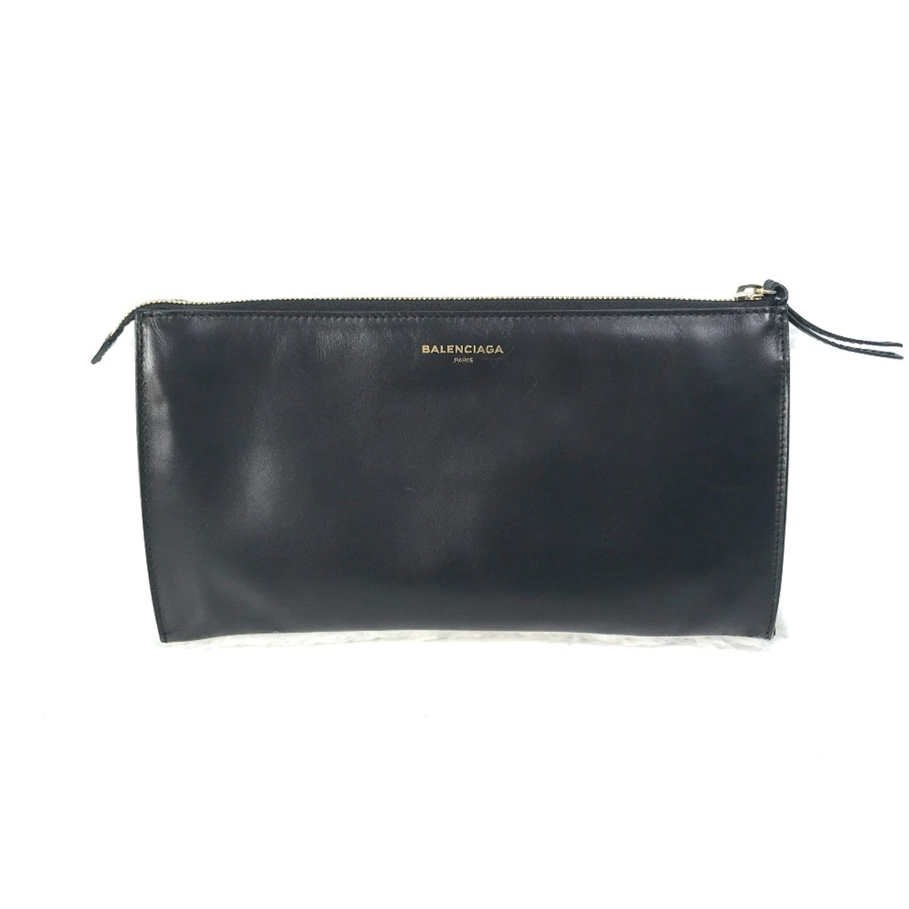 Balenciaga logo Bag Cluch Bag Clutch bag Black/White