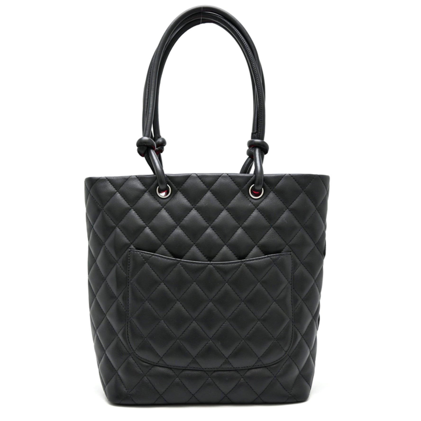 Chanel Cambon Line Medium Tote Handbag in Calfskin