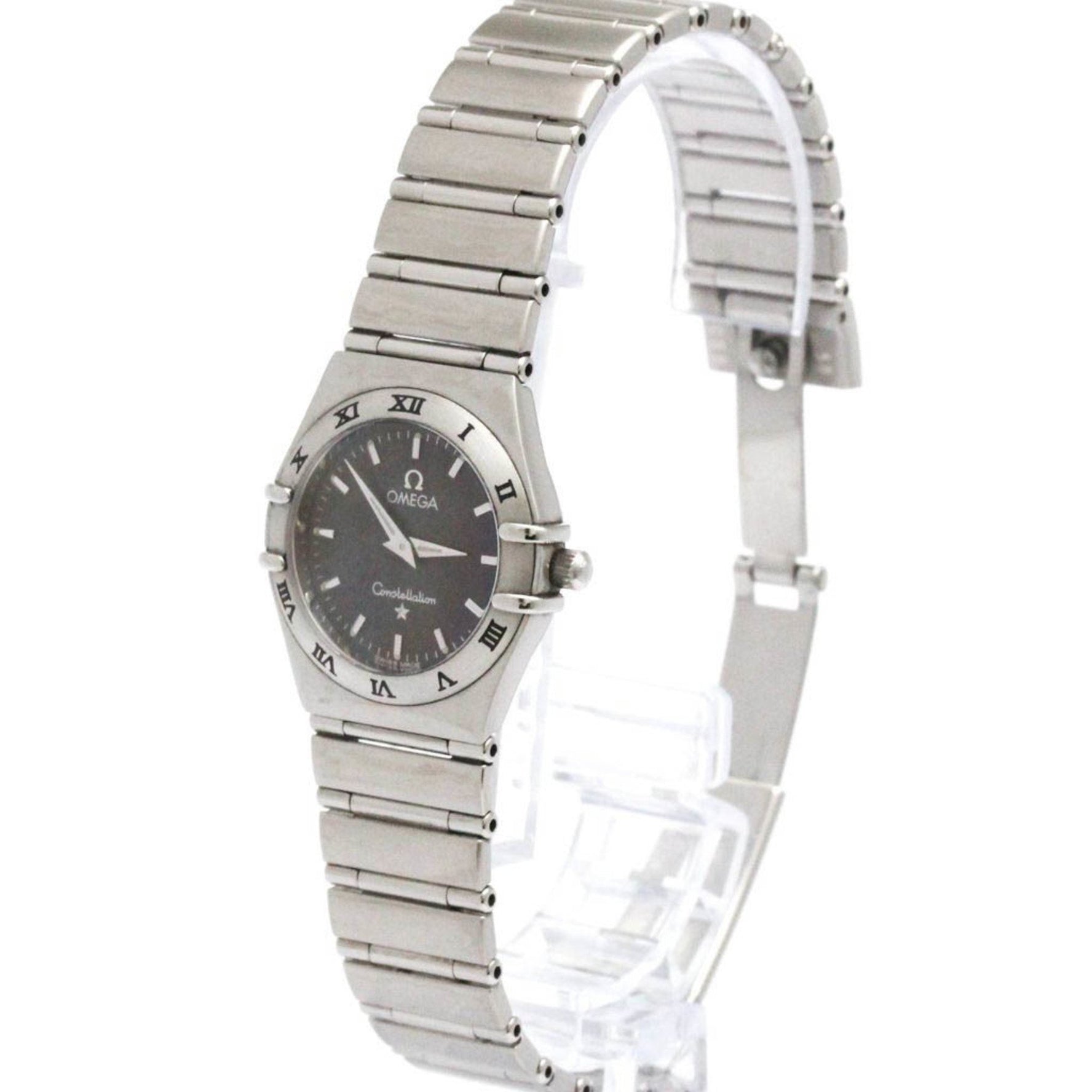 OMEGA Constellation Steel Quartz Ladies Watch 1562.40 Polished