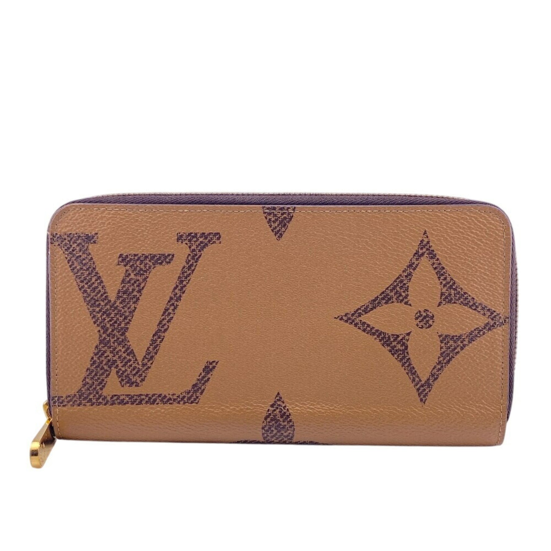 Louis Vuitton Zippy Wallet Round Monogram Giant Long Unisex