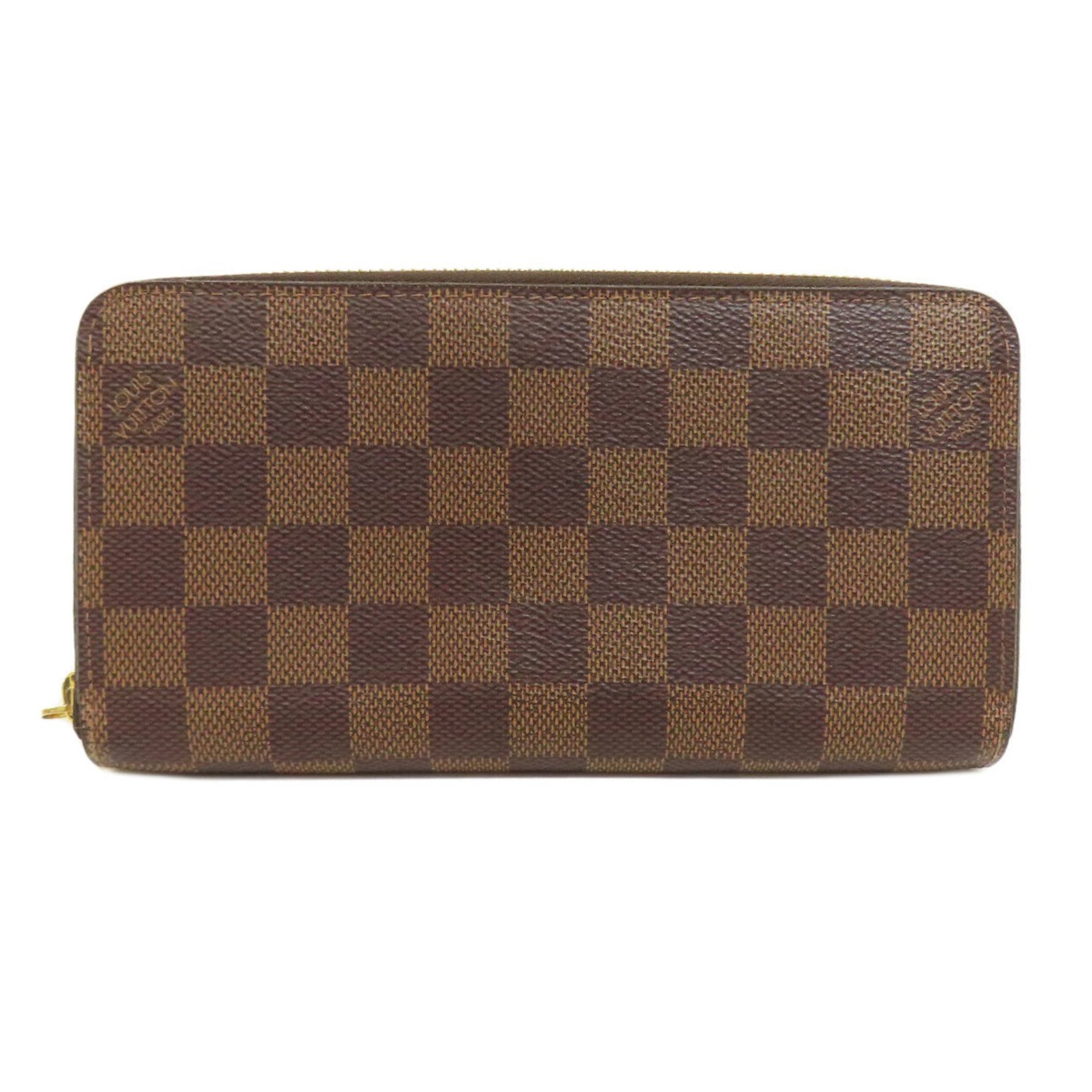 Louis Vuitton N41661 Zippy Wallet Long Damier Canvas Women's LOUIS VUITTON