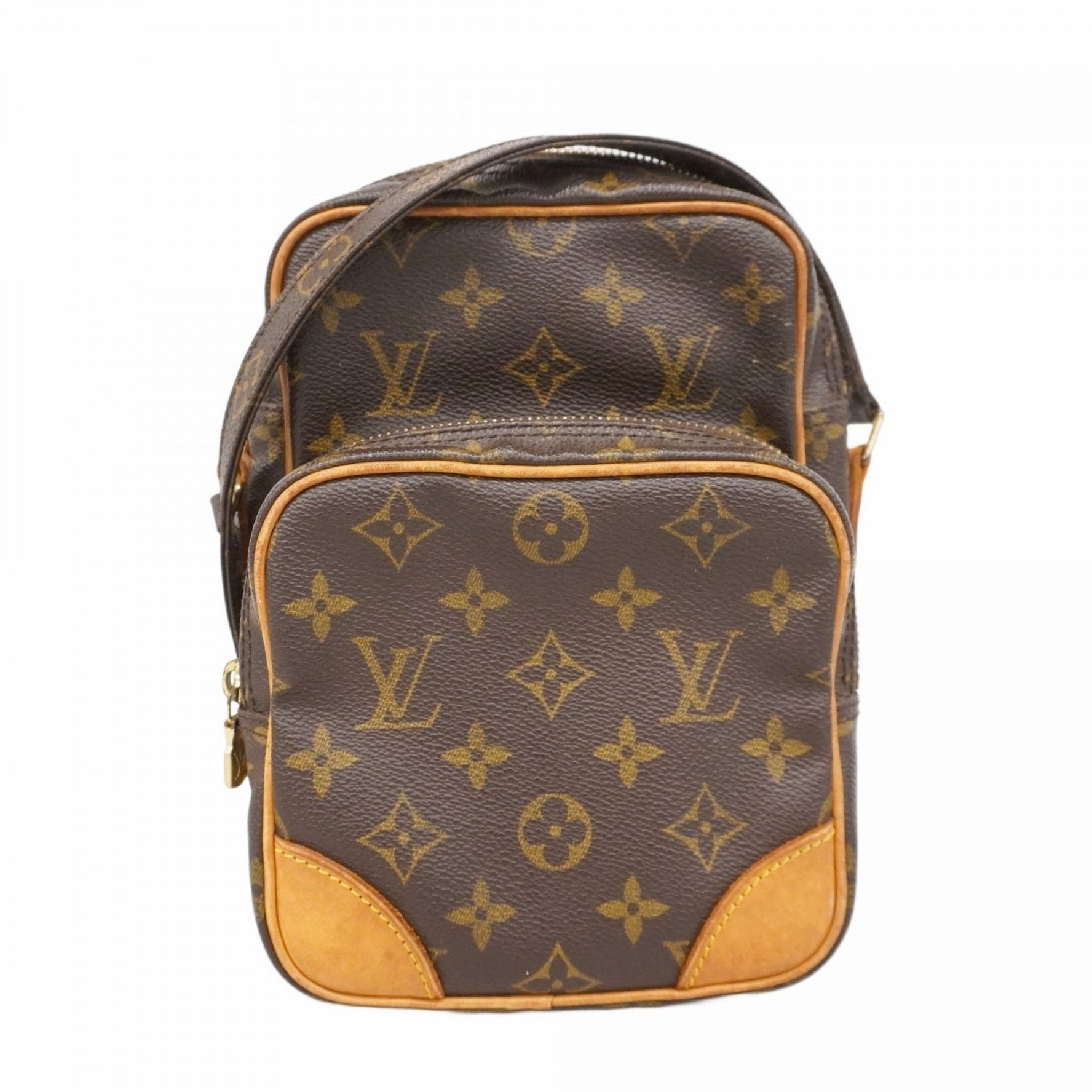 Louis Vuitton Monogram Amazon Shoulder Bag M45236 Brown Women's