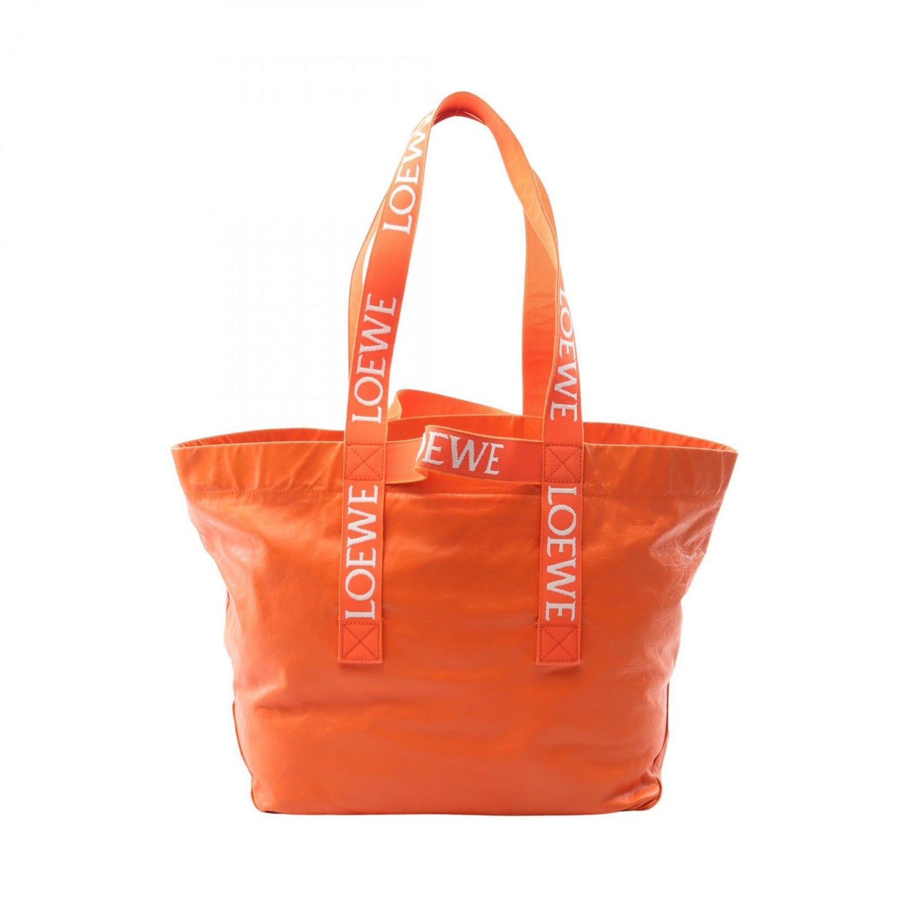 LOEWE Fold Shopper Tote Bag in Paper Calf Leather