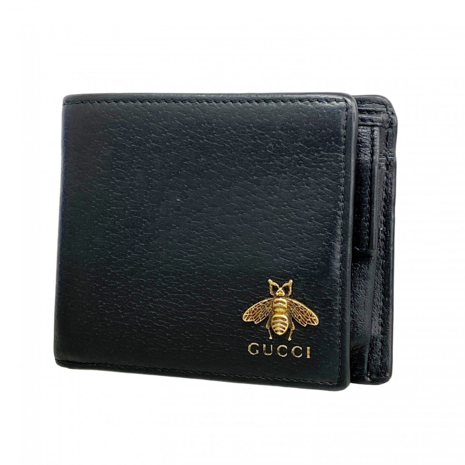 Gucci Bee Wallet Leather