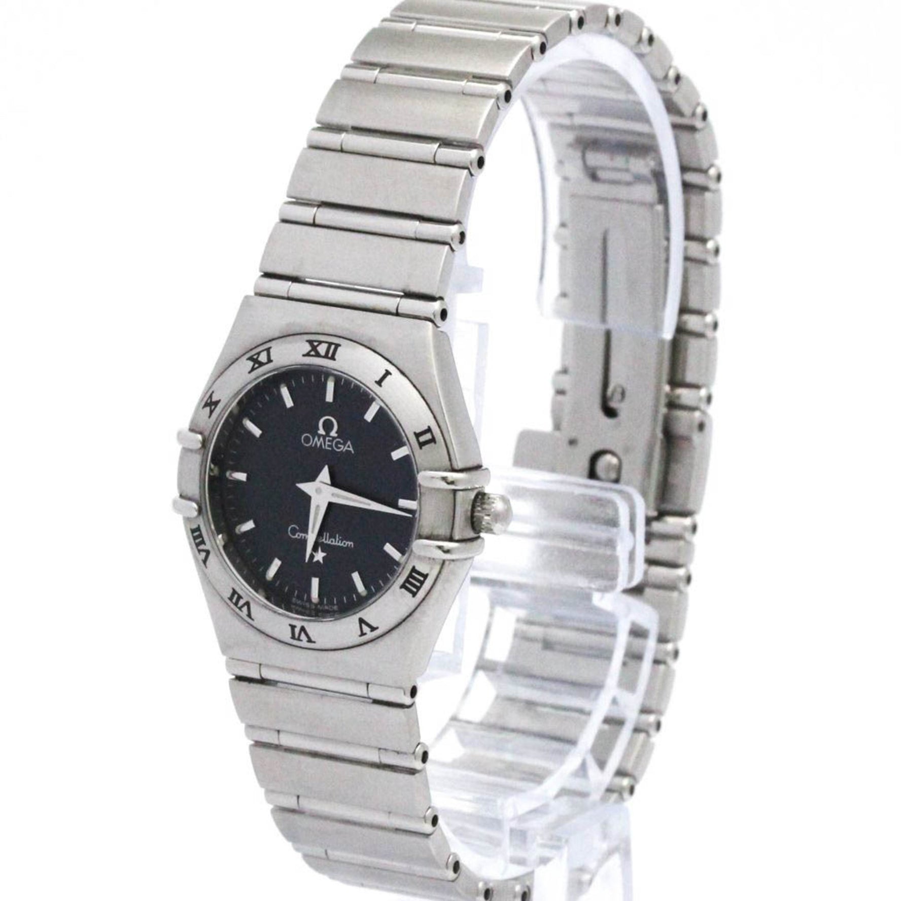 OMEGA Constellation Steel Quartz Ladies Watch 1572.40 Polished