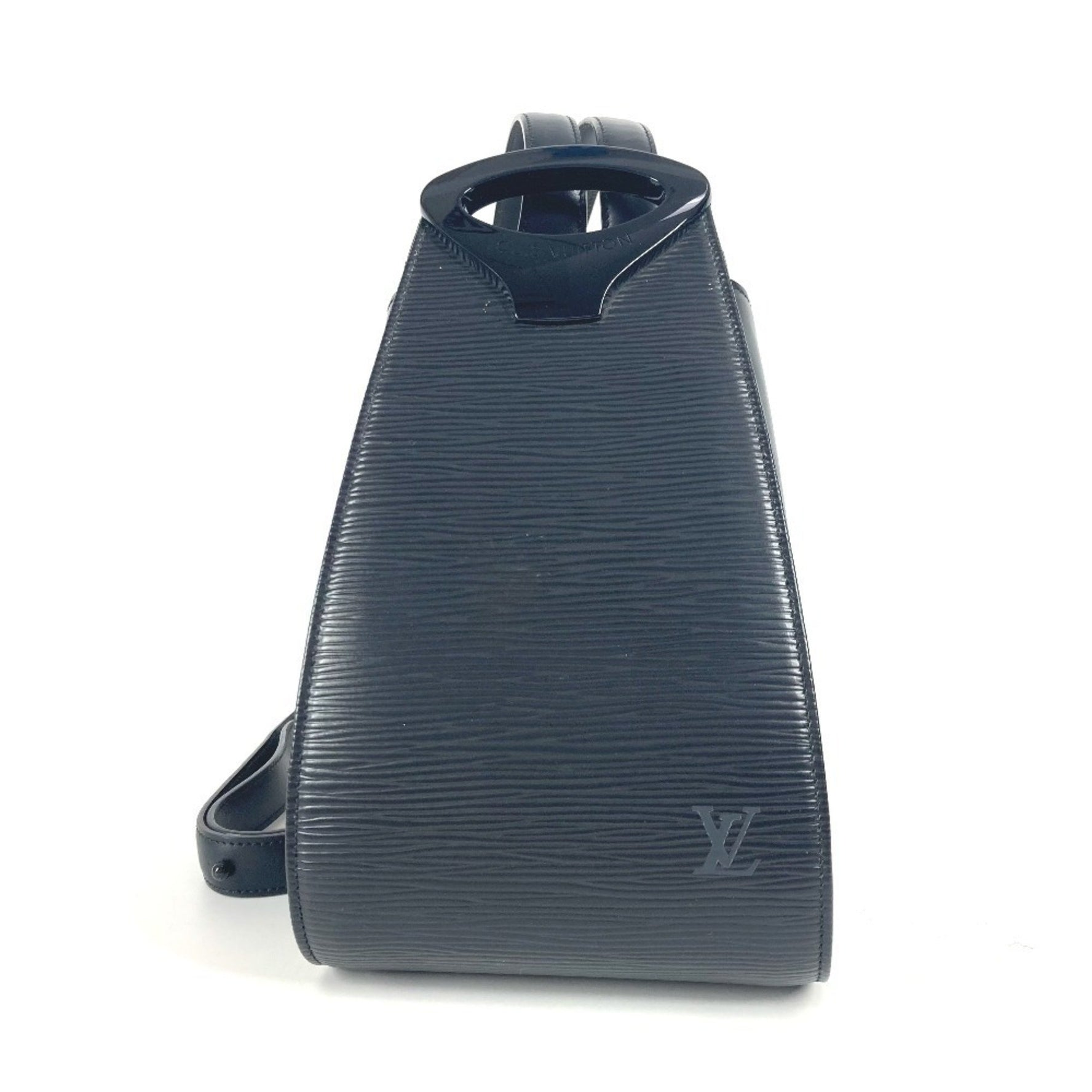 Louis Vuitton Epi Minuit Crossbody Shoulder Bag in Leather, Noir Black