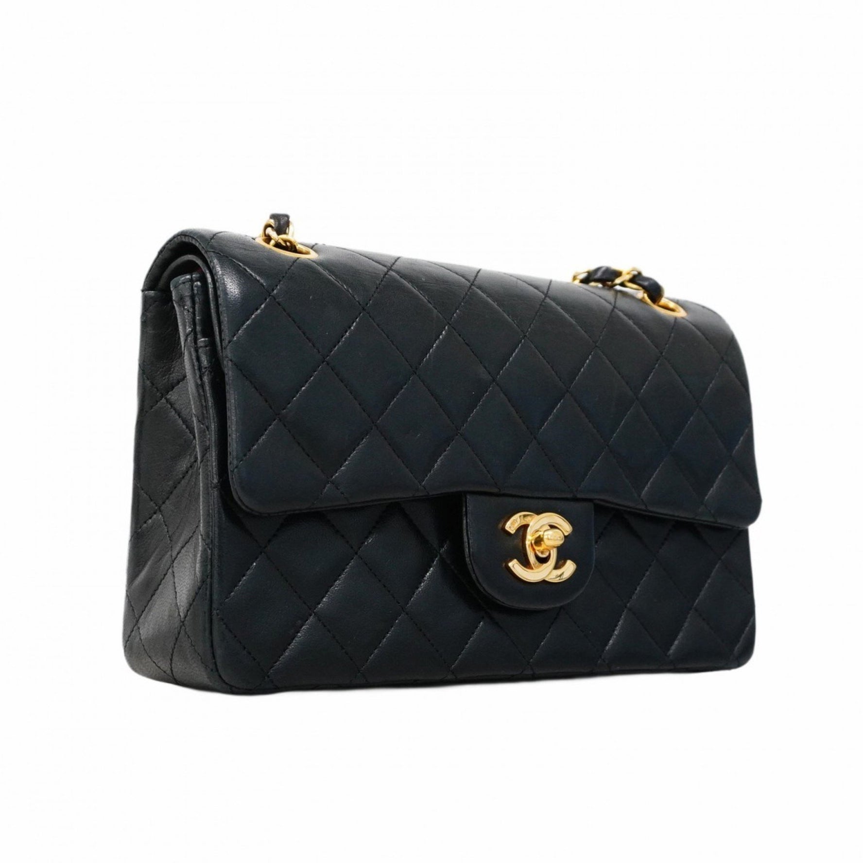 Chanel Matelasse Shoulder Bag with Double Flap and Chain, Lambskin