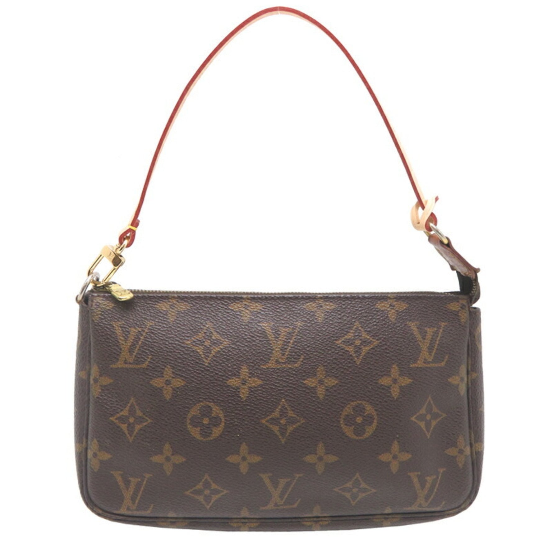 Louis Vuitton Pochette Accessoires Shoulder Bag Monogram Brown