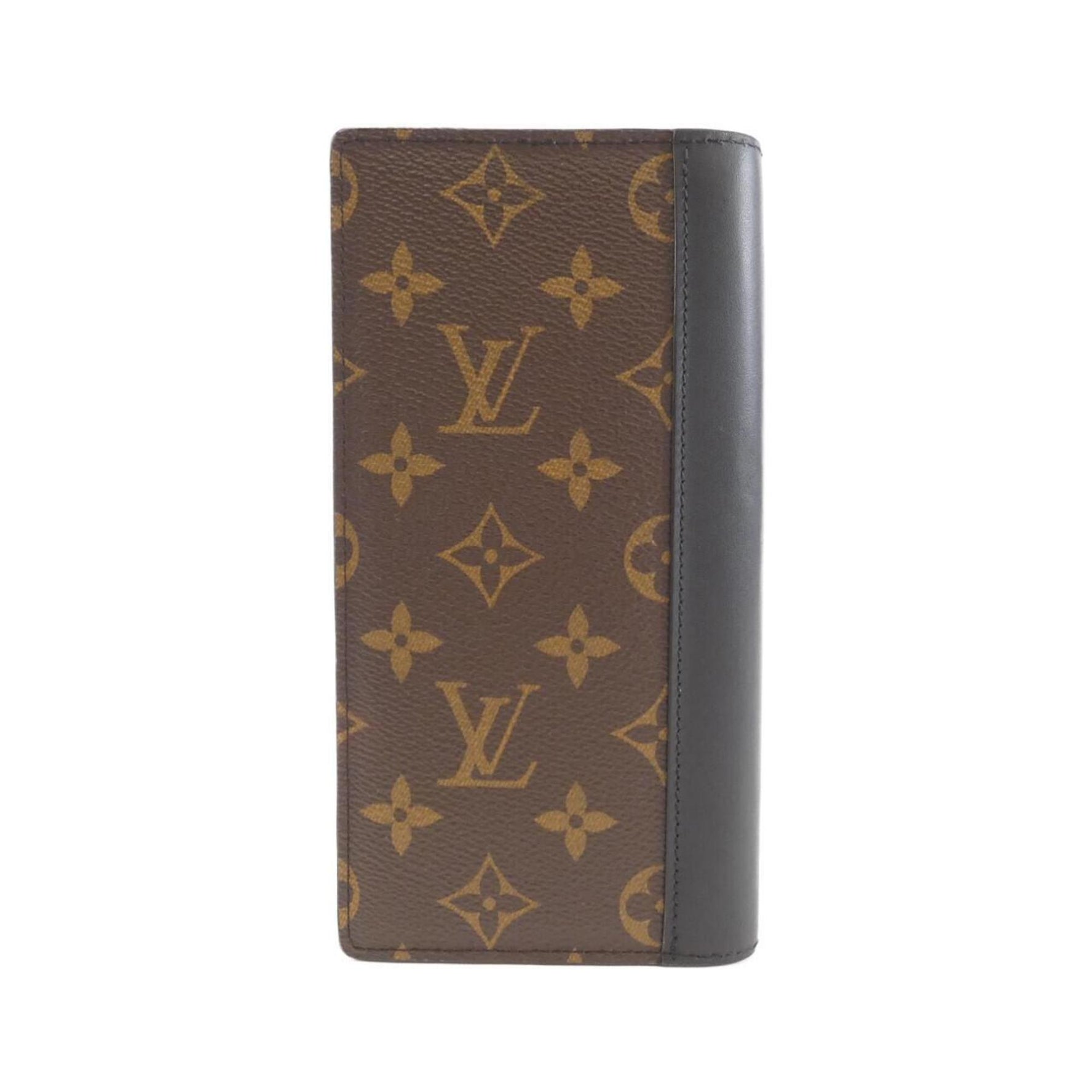 Louis Vuitton Monogram Macassar Portefeuille Brazza Wallet