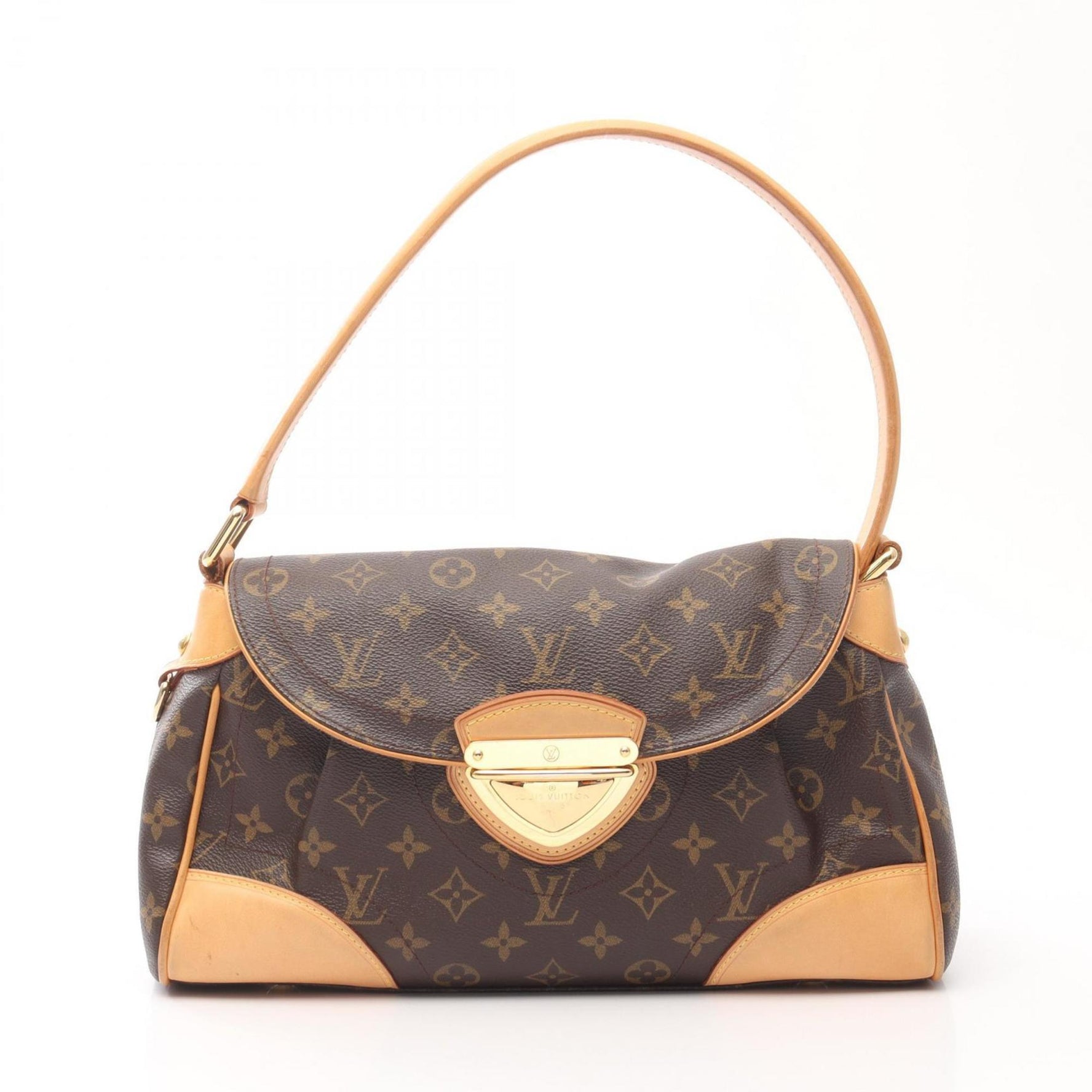 Louis Vuitton Beverly MM Shoulder Bag, PVC-Coated Canvas and Leather, Monogram