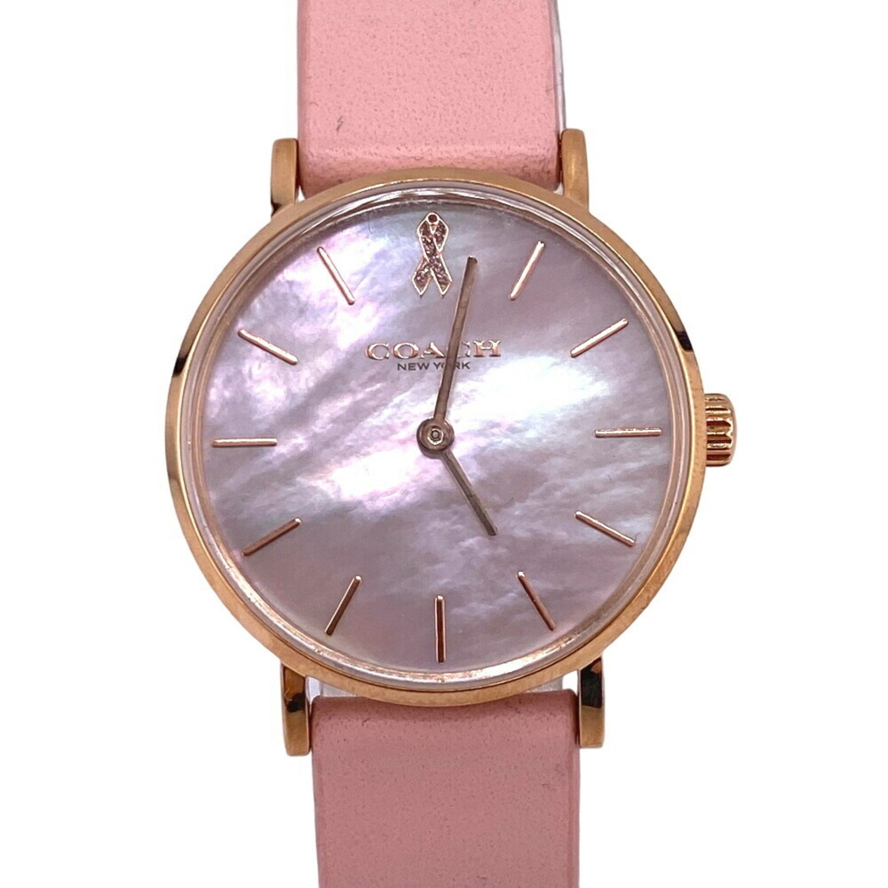 COACH Pink Pearl Watch, Pink, Women's