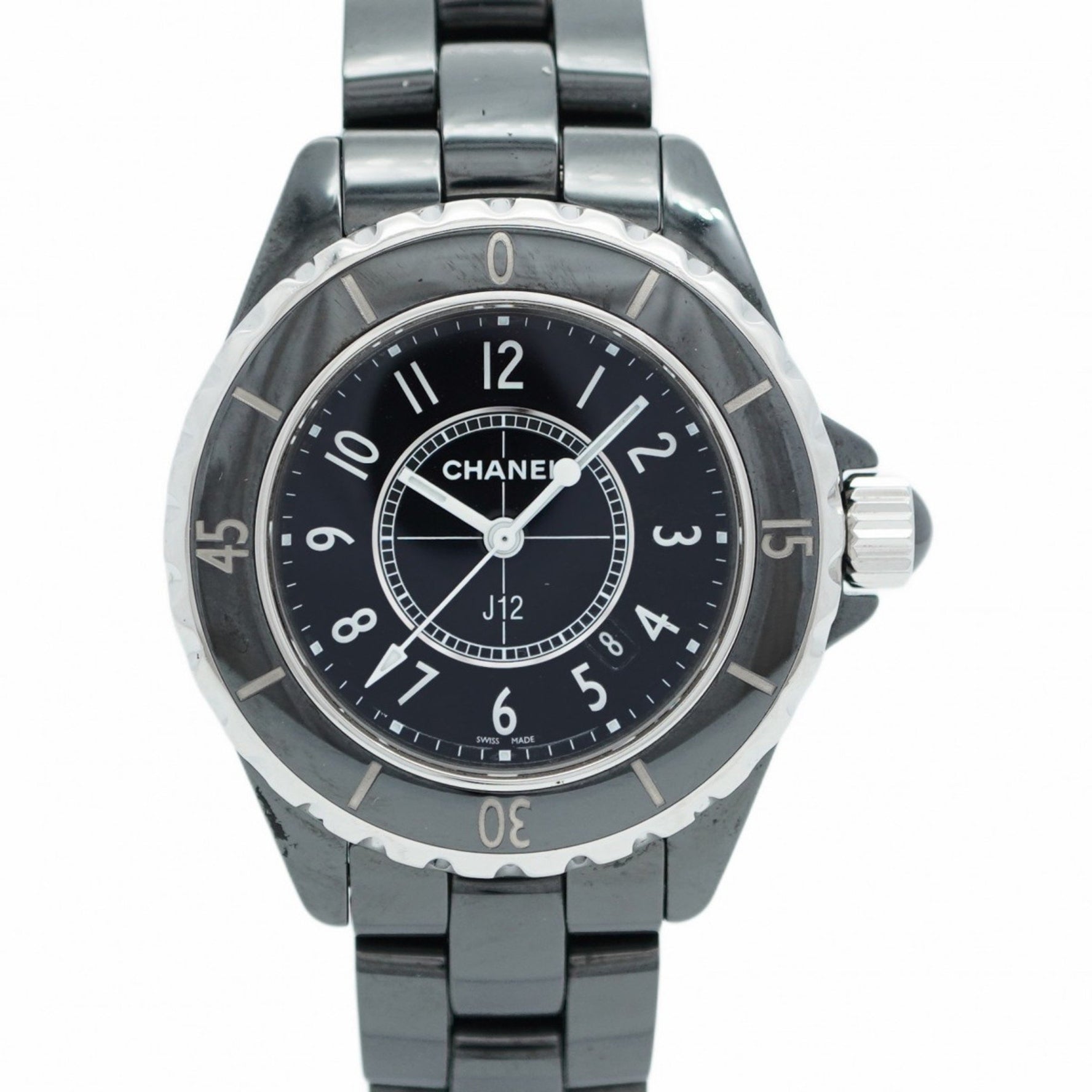 Chanel J12 H0682 Black Dial Women's Watch