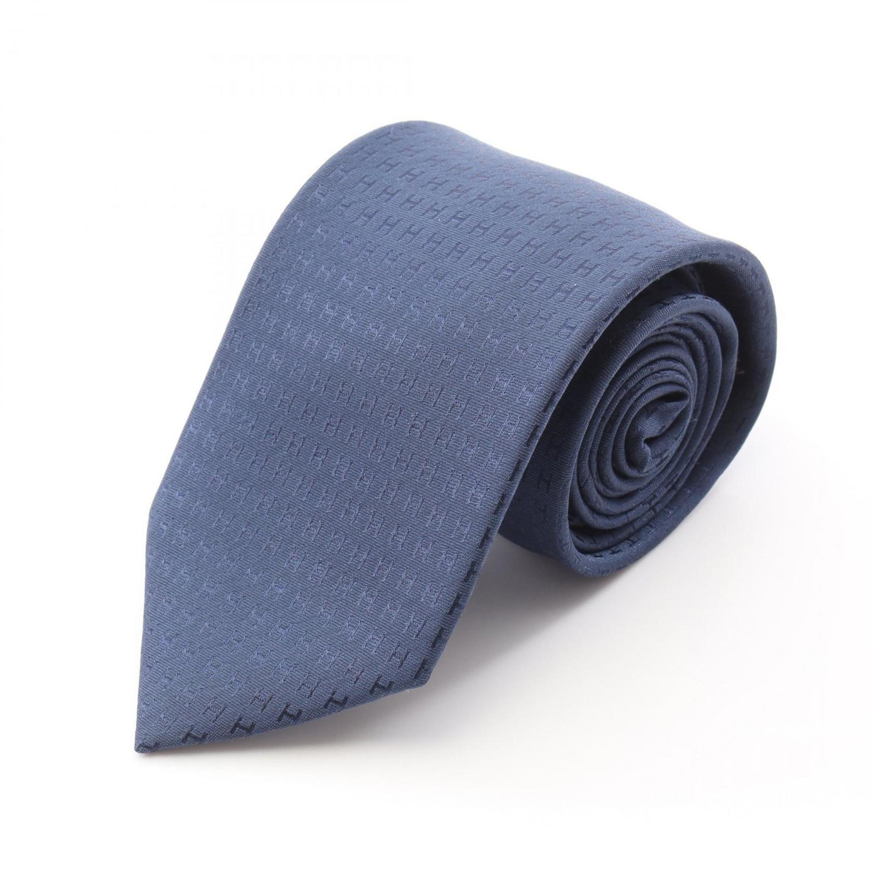 Hermes H Pattern Necktie Clothing Silk
