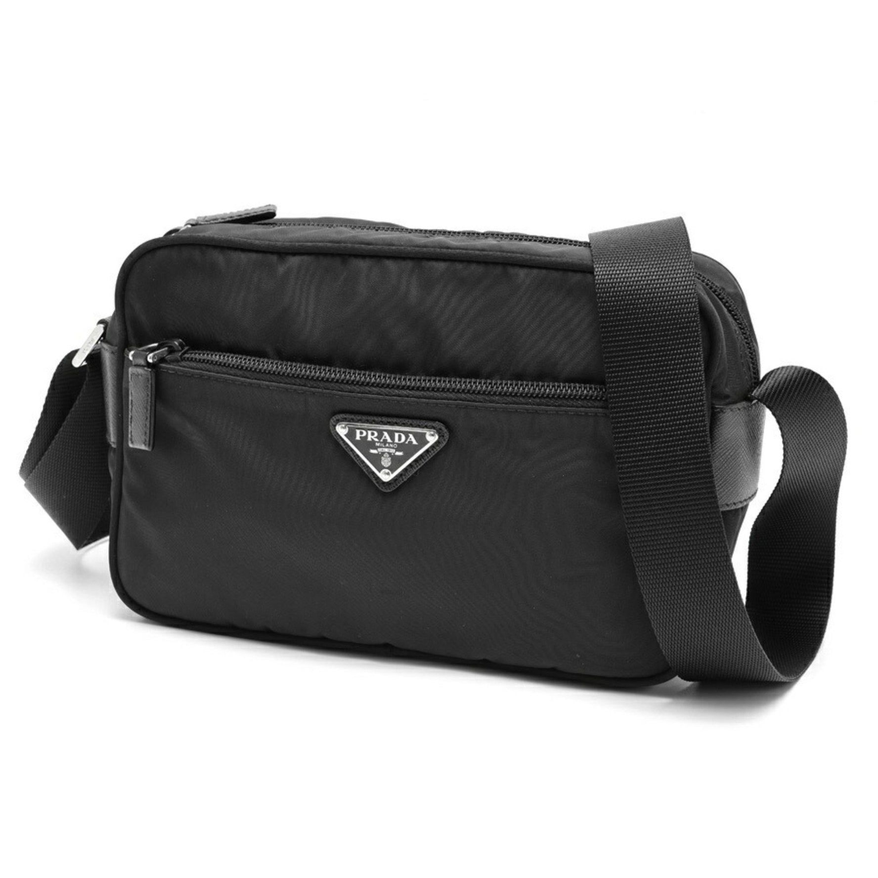 PRADA Shoulder Bag Camera Nylon