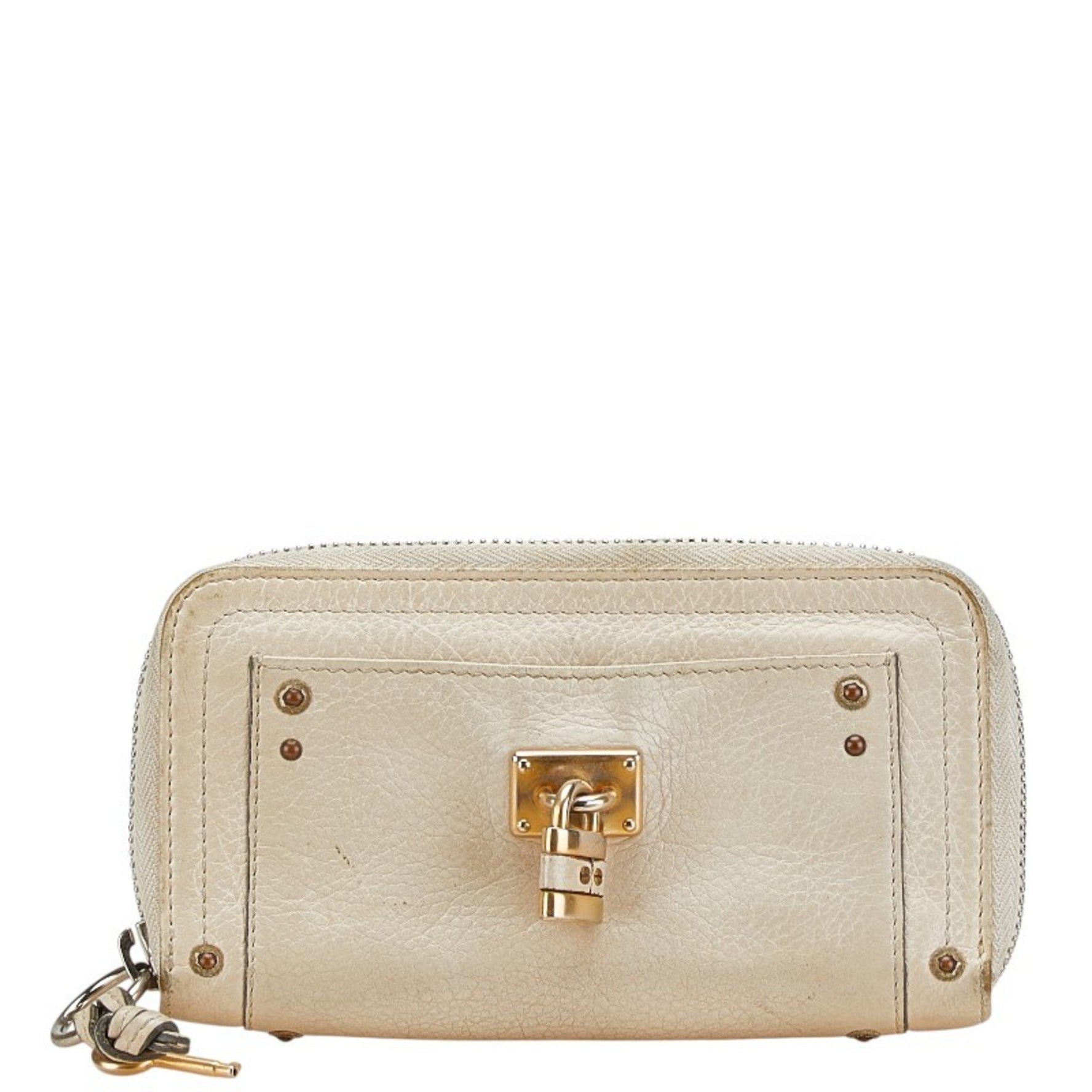 Chloé Chloe Long Wallet with Zip-Around Leather