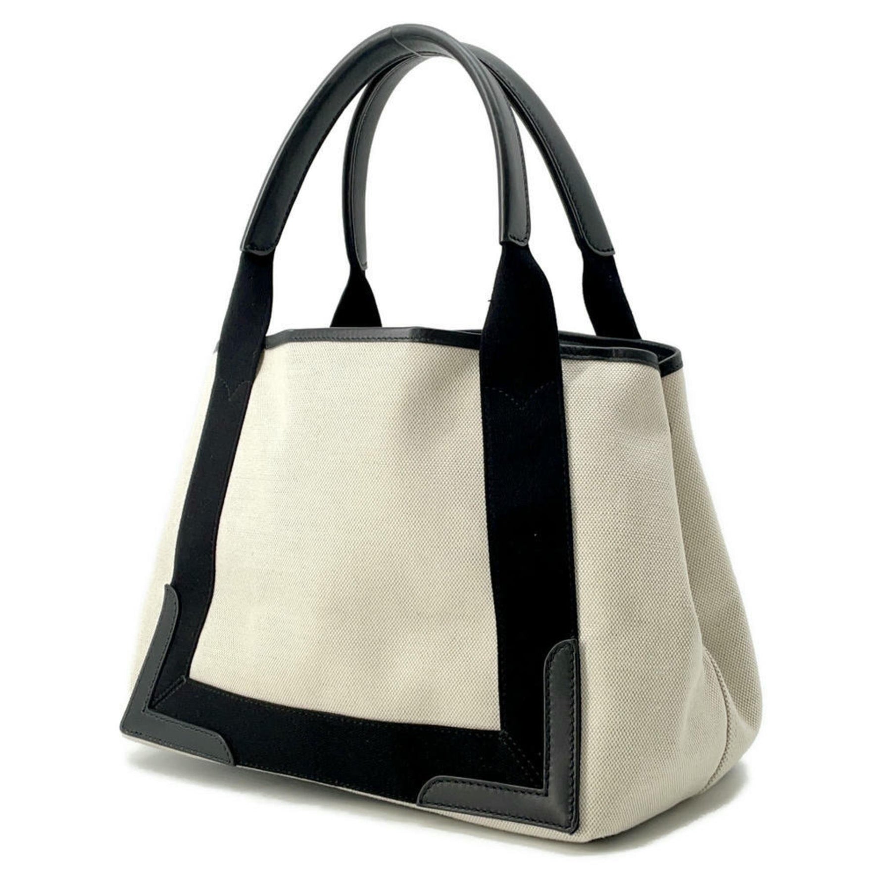 Balenciaga Tote Bag Navy Cabas S BALENCIAGA Small Size Black