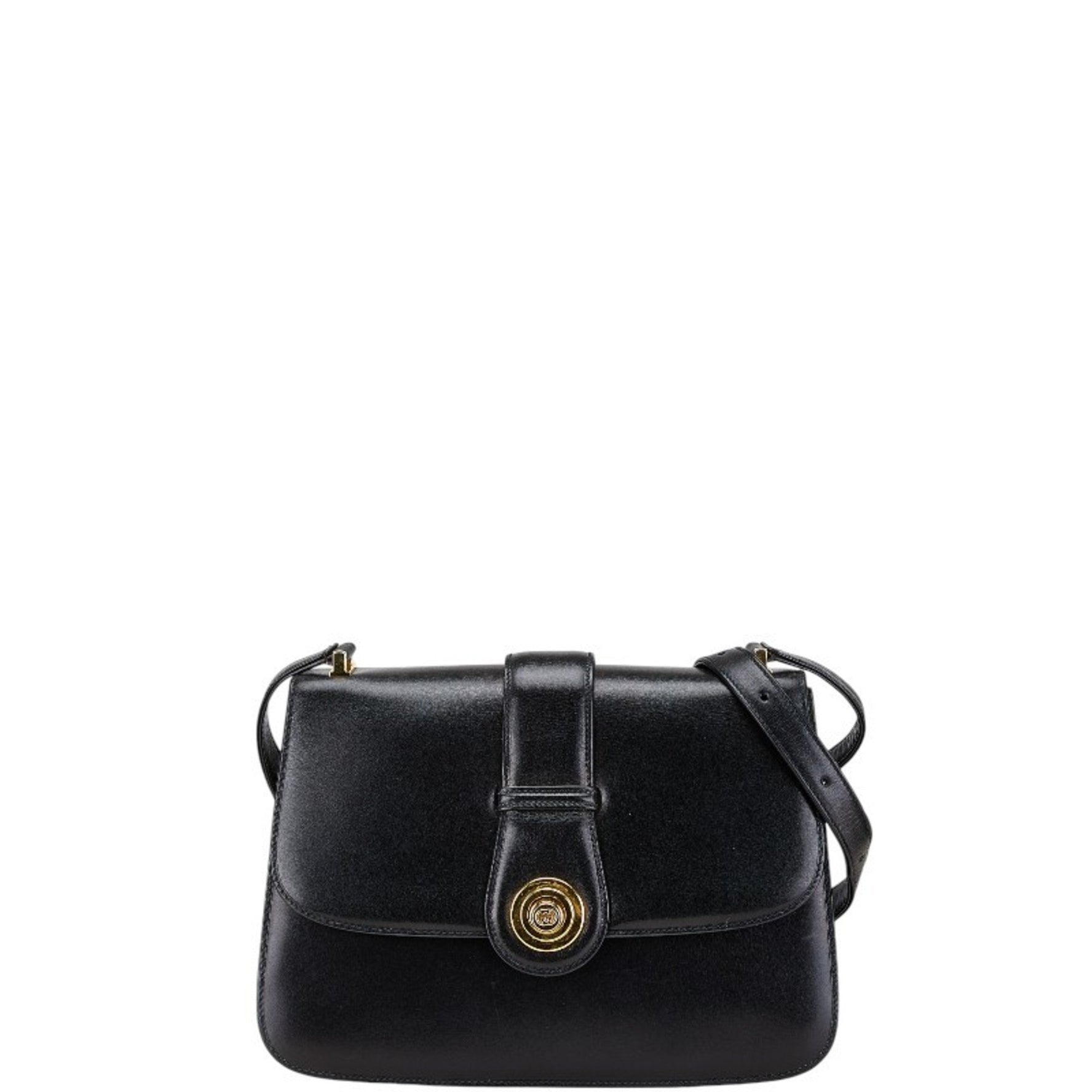 Gucci Interlocking G Crossbody Shoulder Bag Leather