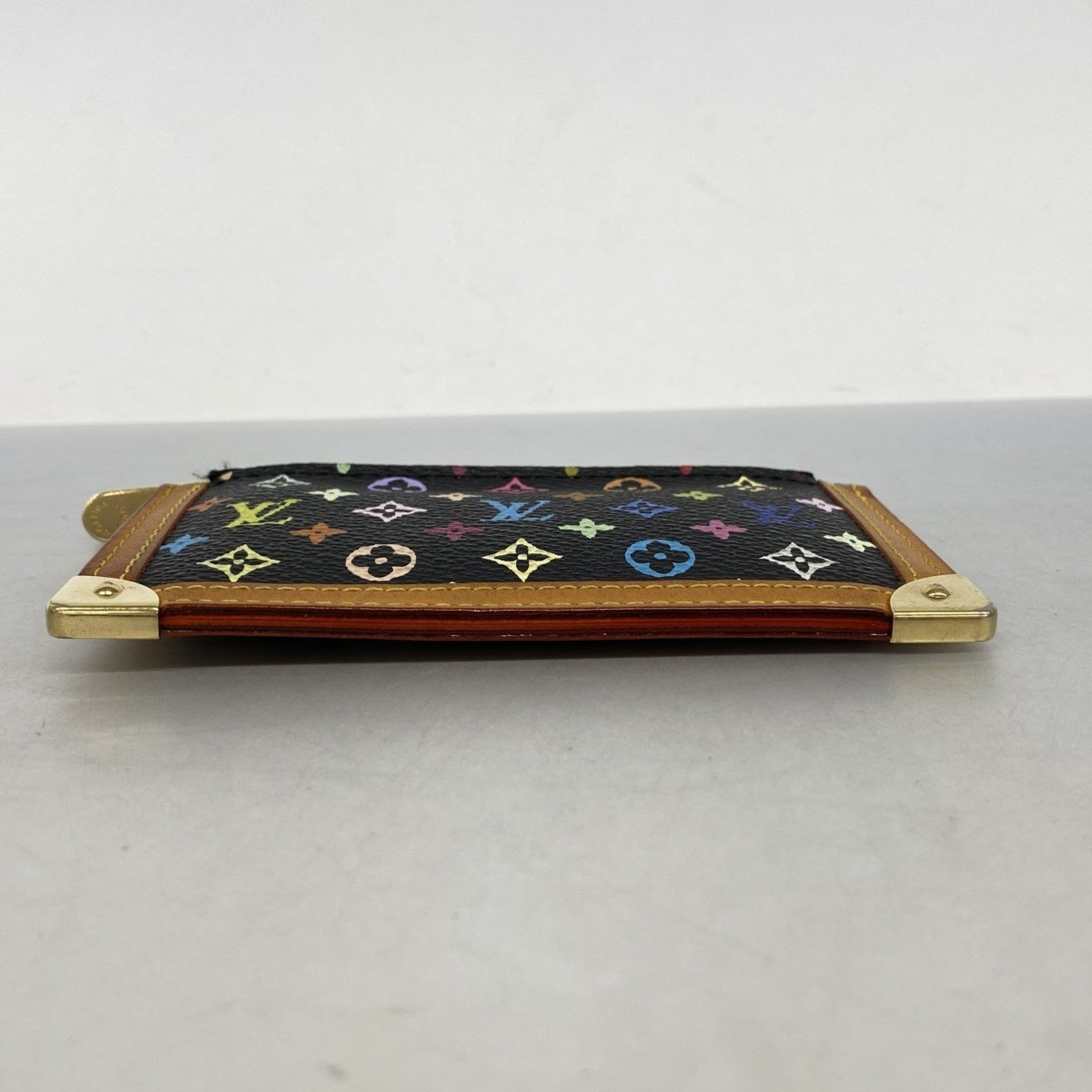 Louis Vuitton Monogram Multicolore Pochette Cle Wallet/Coin Case