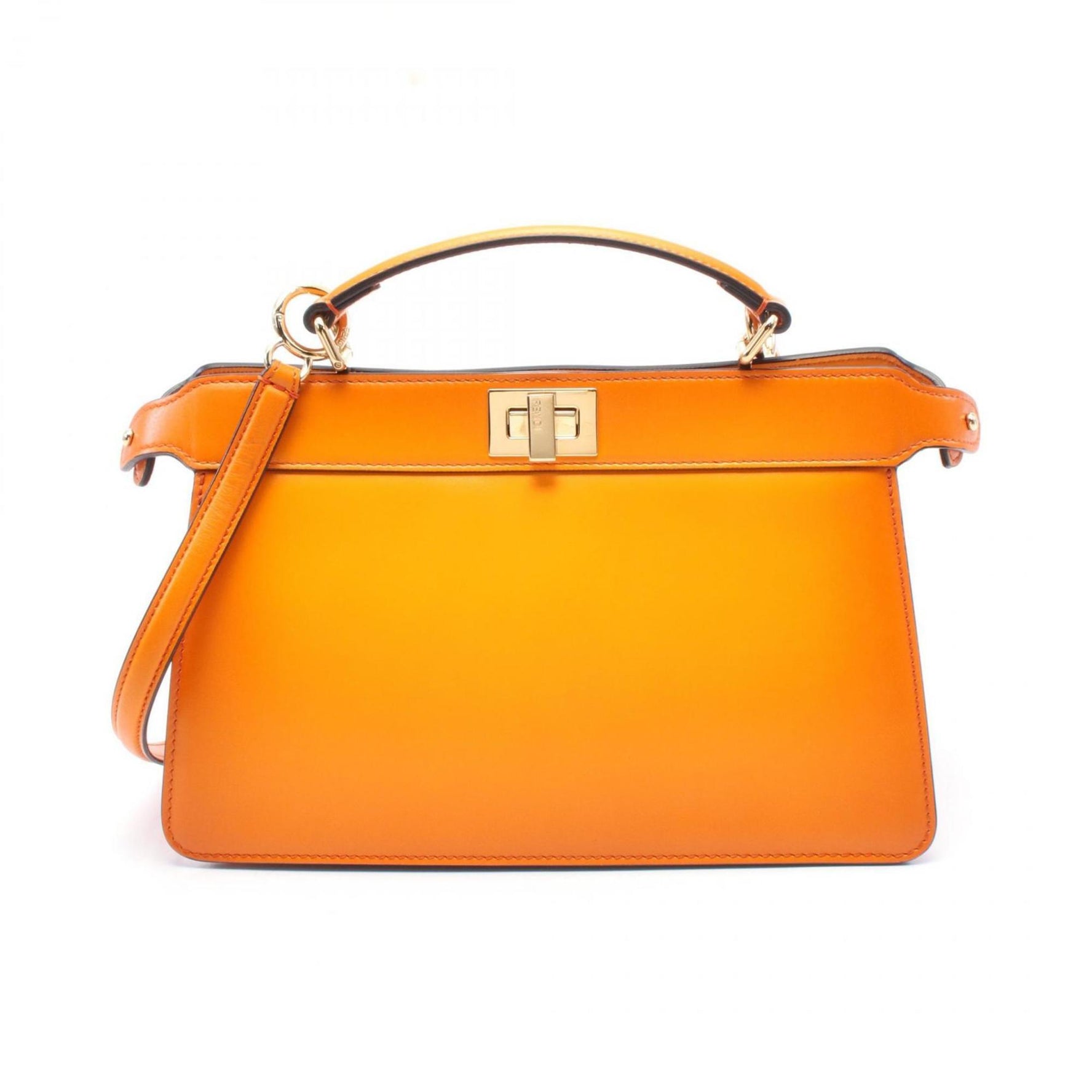 FENDI Peekaboo Iseeu East West Handbag Leather