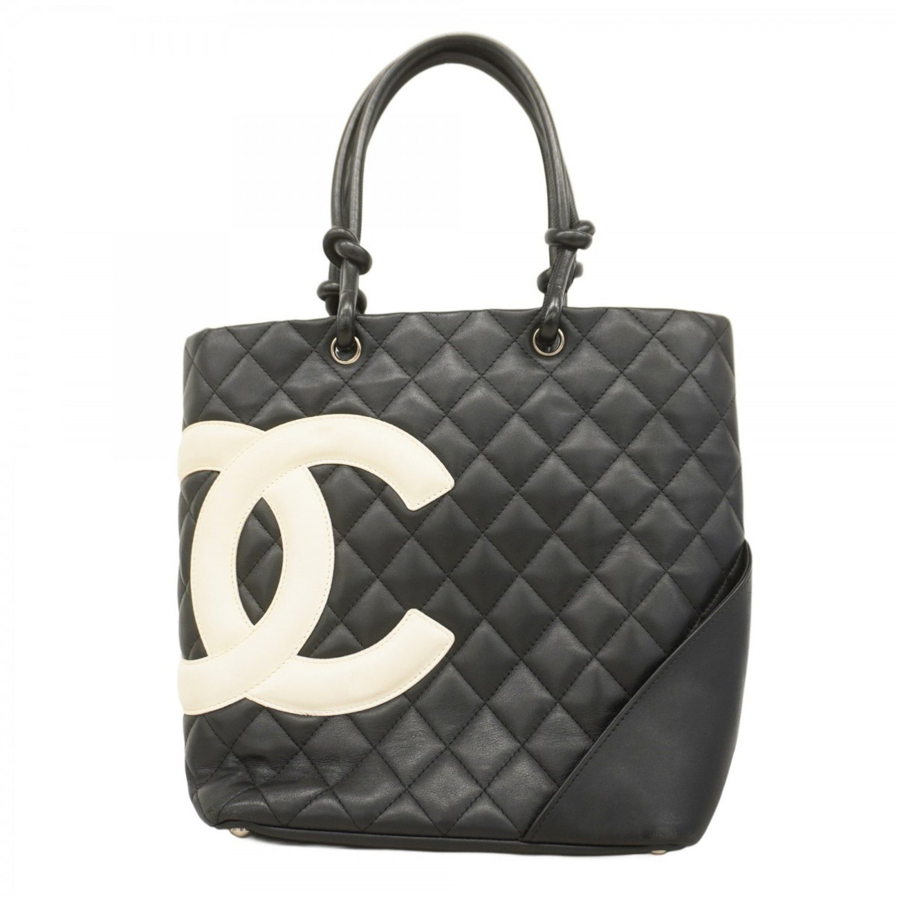 Chanel Cambon Tote Bag, Lambskin