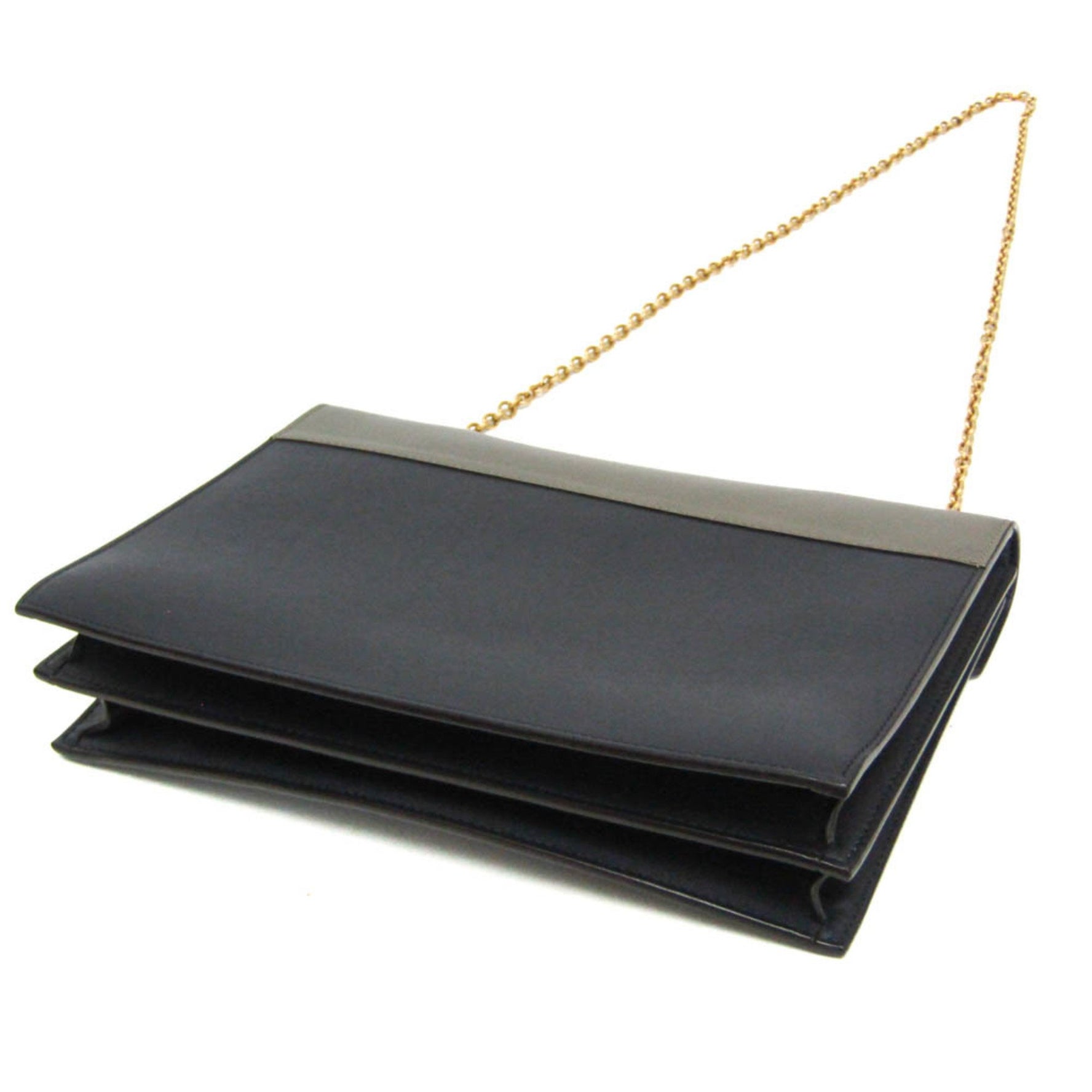 Celine Chain Flap Bag Leather Shoulder Bag Black,Gray,Red Color