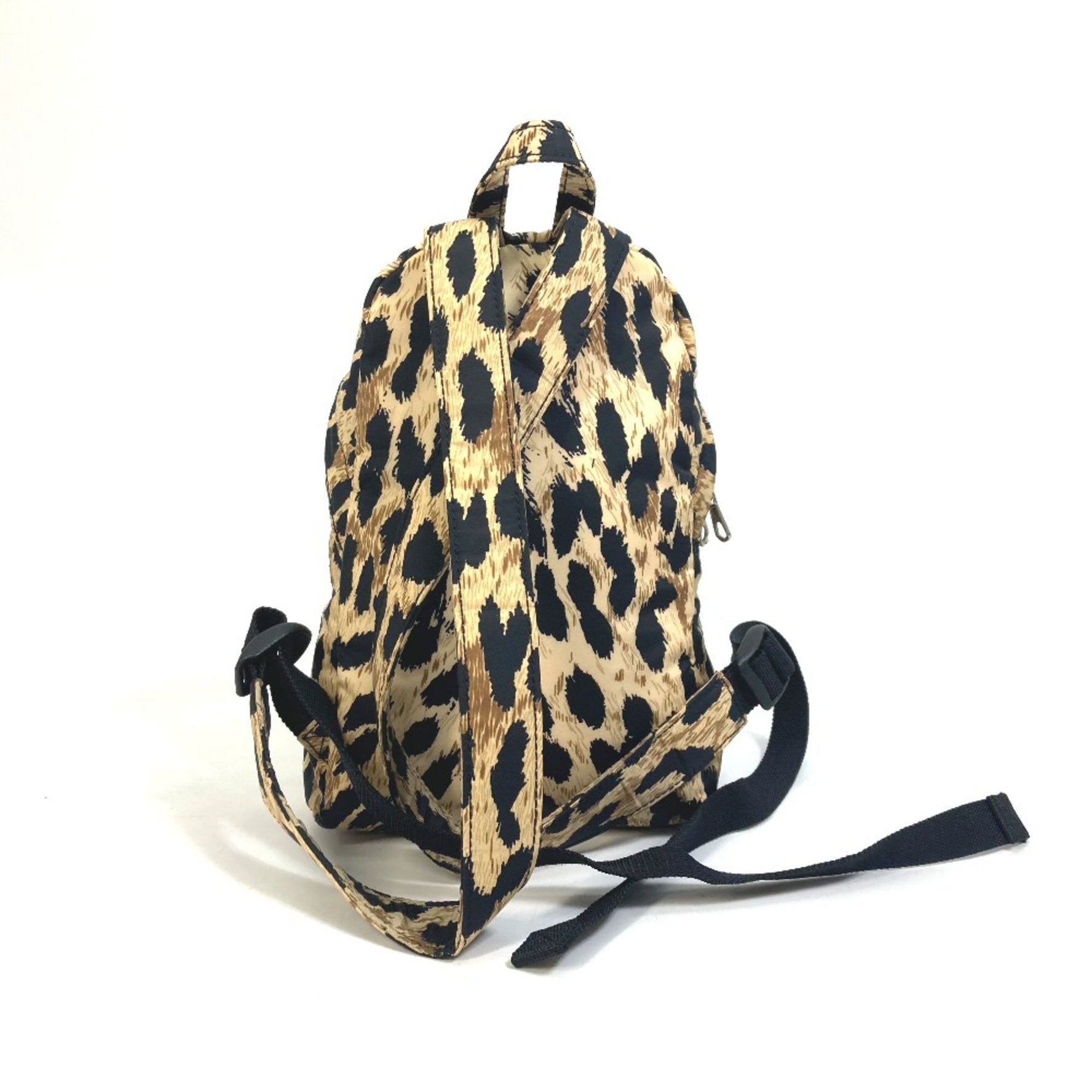 Balenciaga Leopard leopard print leopard bag backpack bag Backpack Beige Black