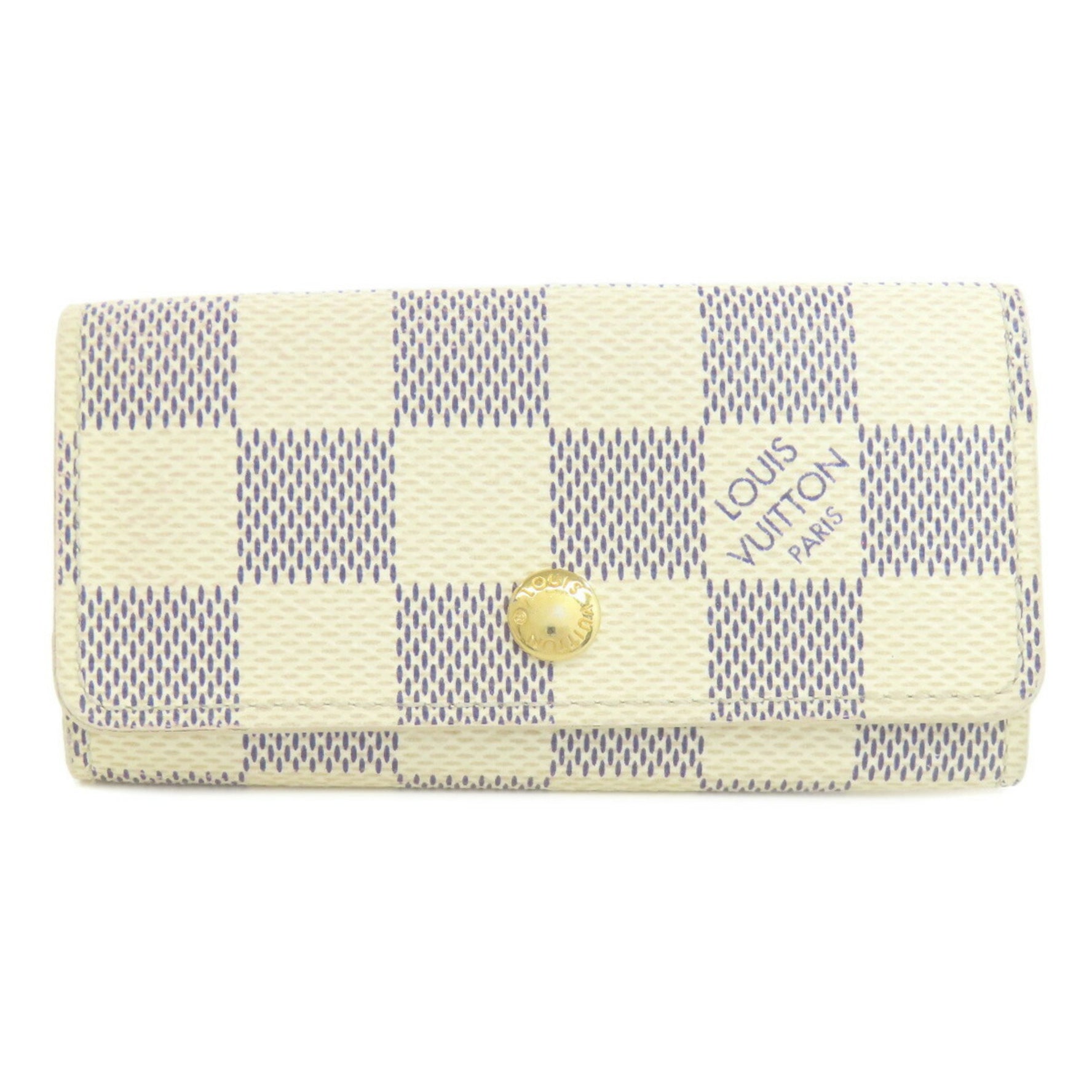 Louis Vuitton Multicle 4 Key Case Damier Canvas LOUIS VUITTON