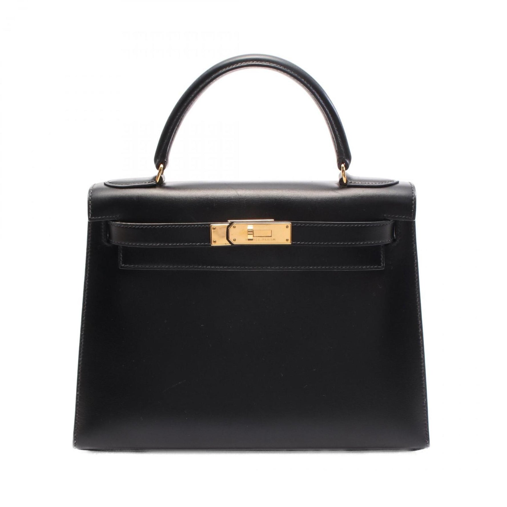 Hermes Kelly 28 Handbag Calfskin (Cowhide) Boxcalf