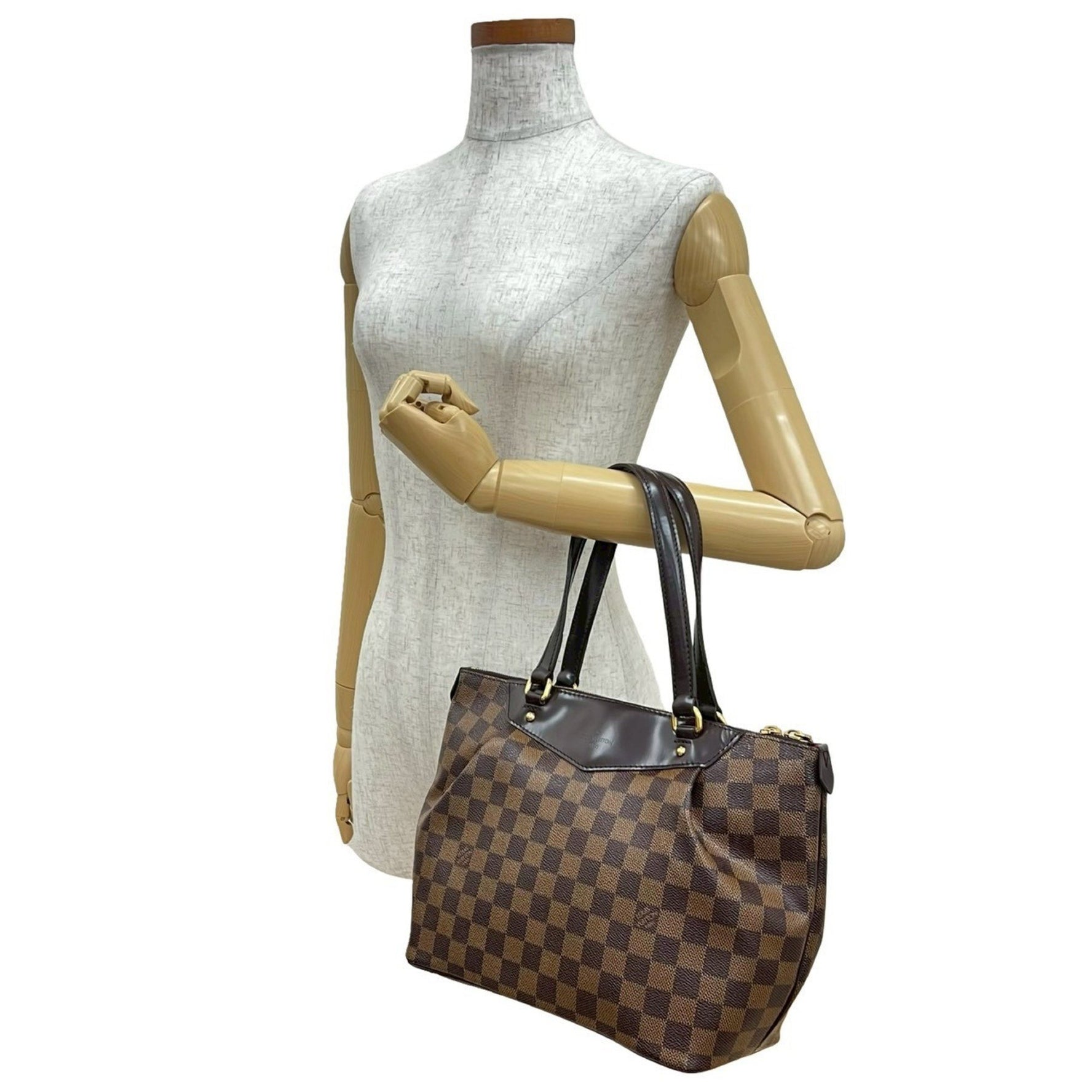 LOUIS VUITTON Westminster PM Damier Leather Handbag/Tote Bag