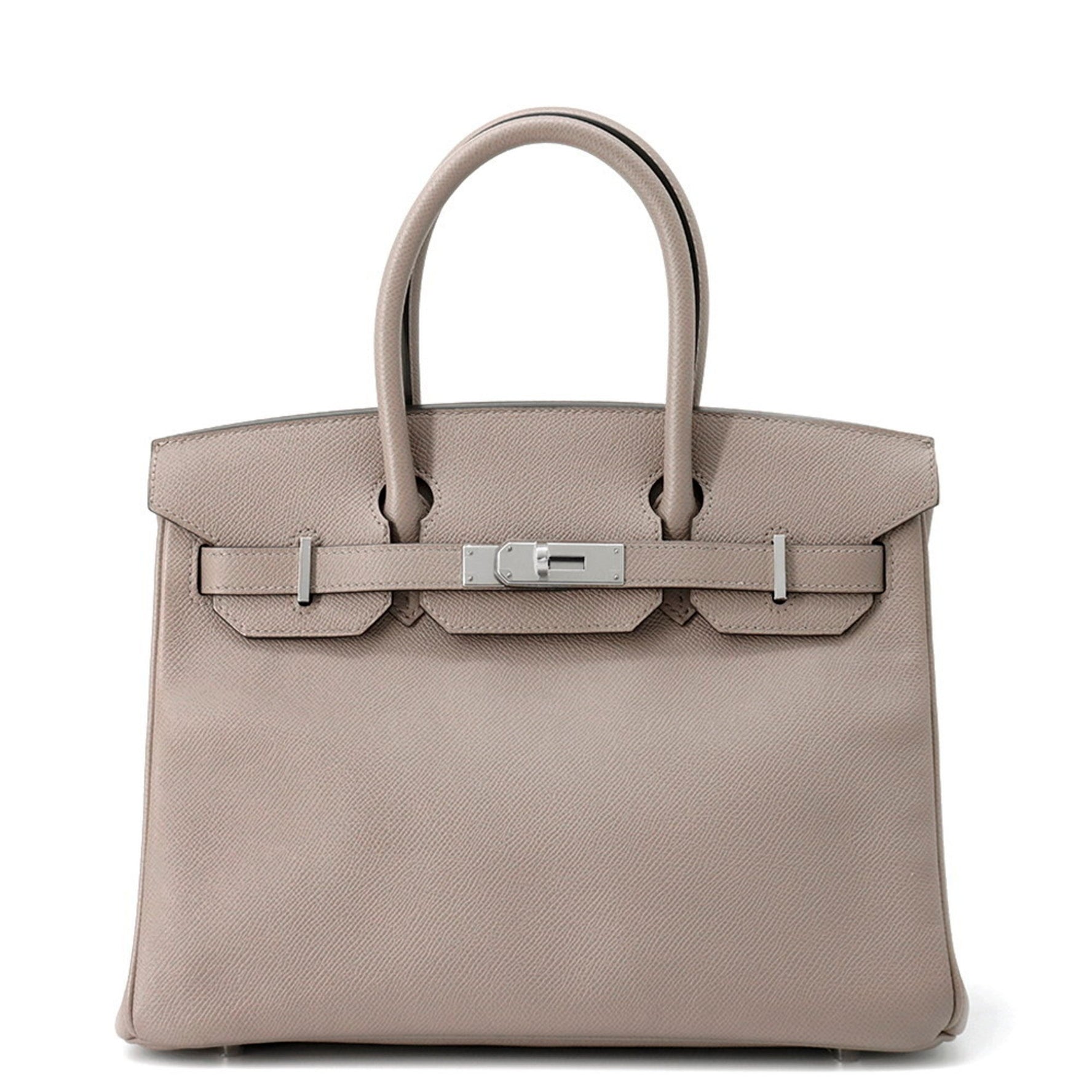 Hermes Birkin 30 Gris Asphalt Epson A Stamp HERMES Handbag