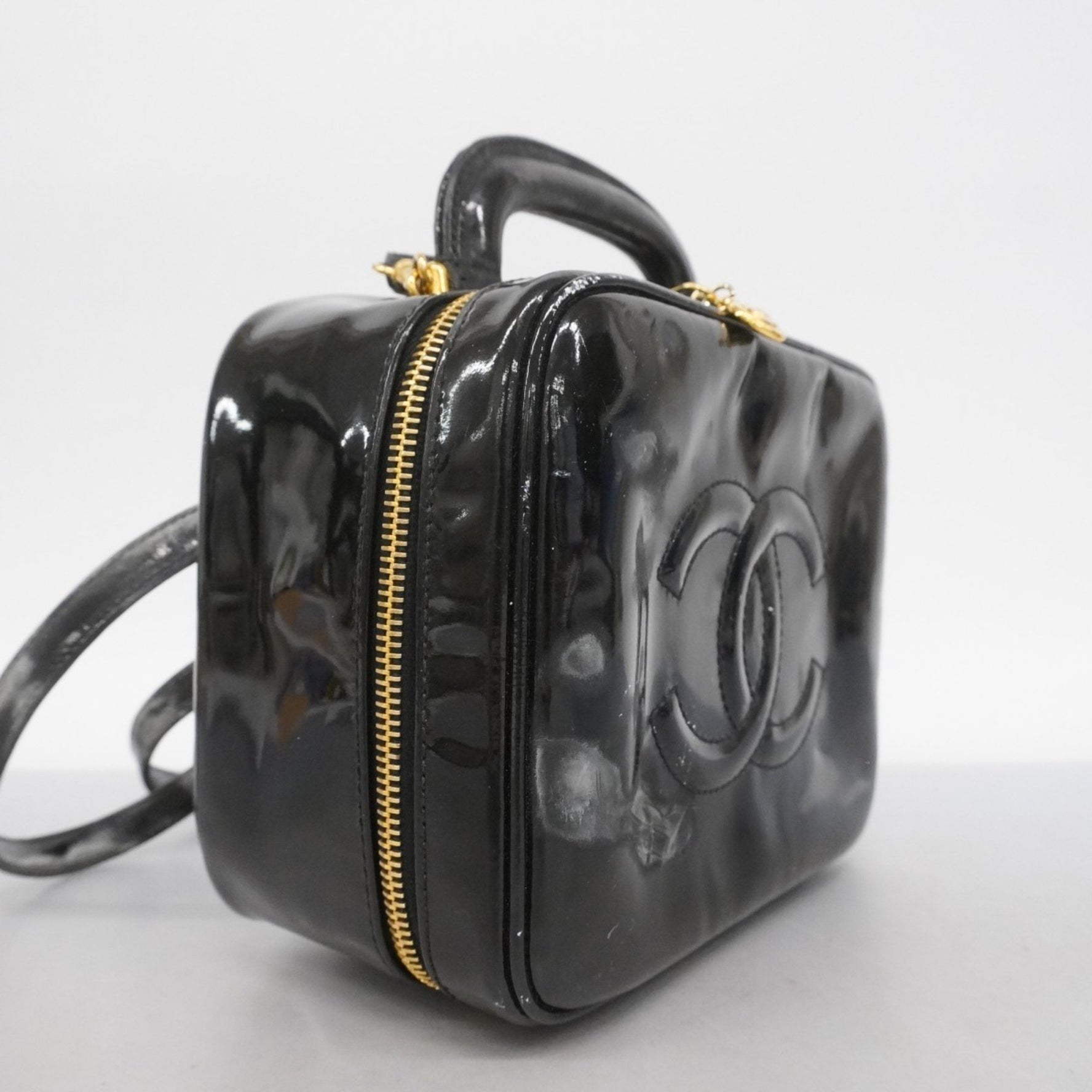 Chanel Vanity Bag, Patent Leather, Bag