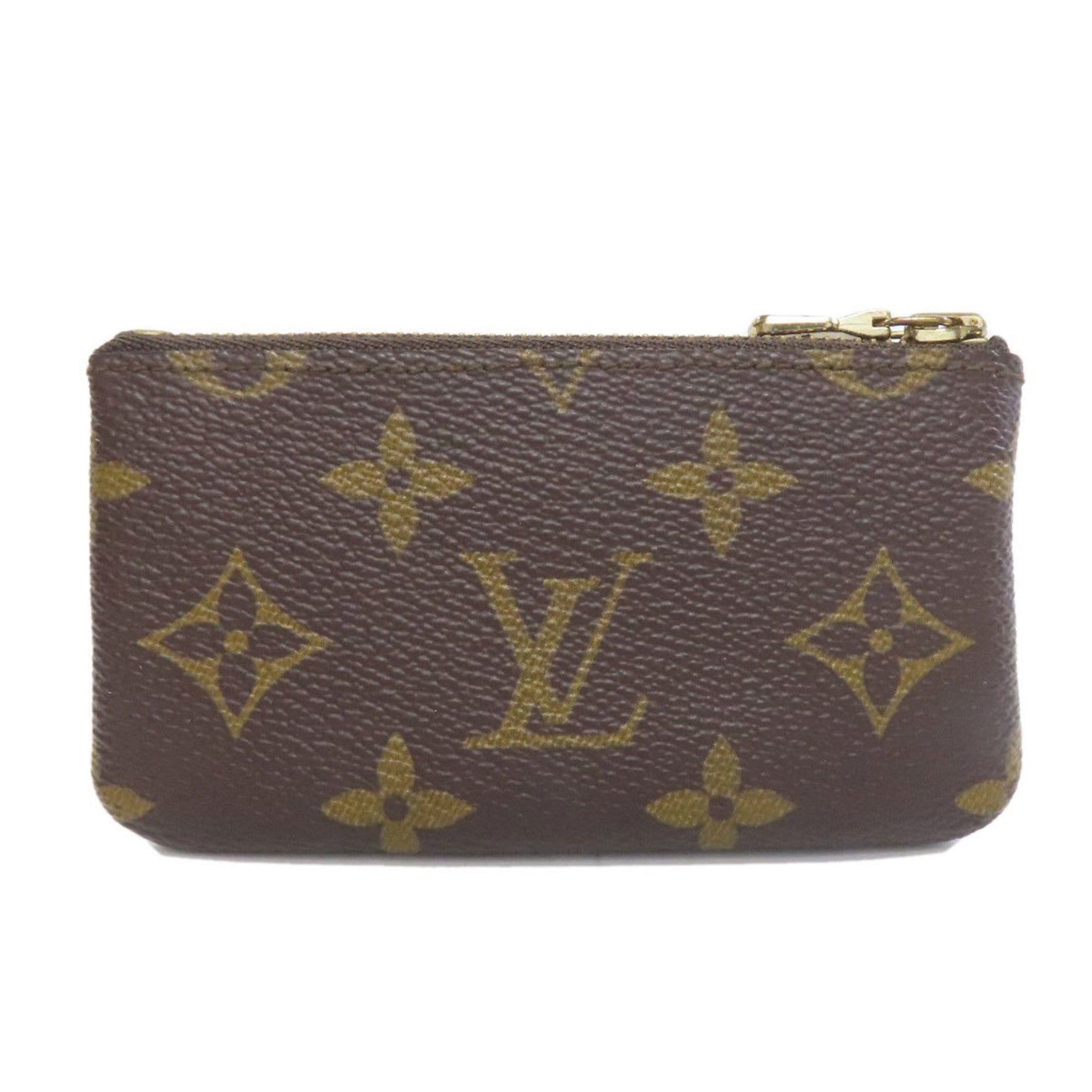 Louis Vuitton Pochette Clé Coin Case Canvas LOUIS VUITTON