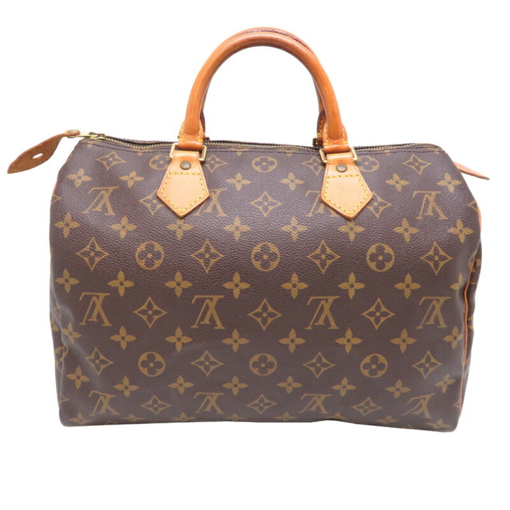 Louis Vuitton Speedy 30 Women's Boston Bag M41526 Monogram Brown