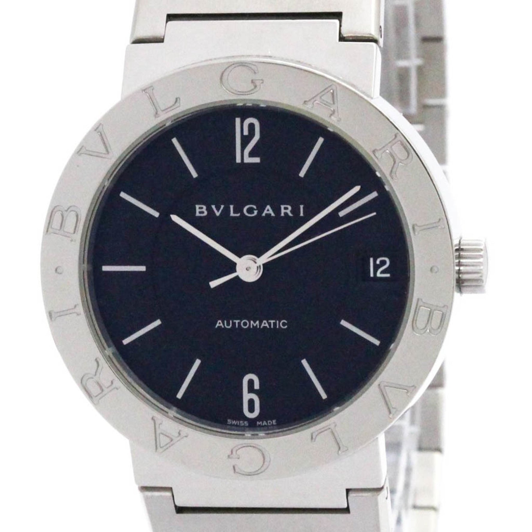 BVLGARI BVLGARI-BVLGARI Steel Automatic Watch AUTO Polished