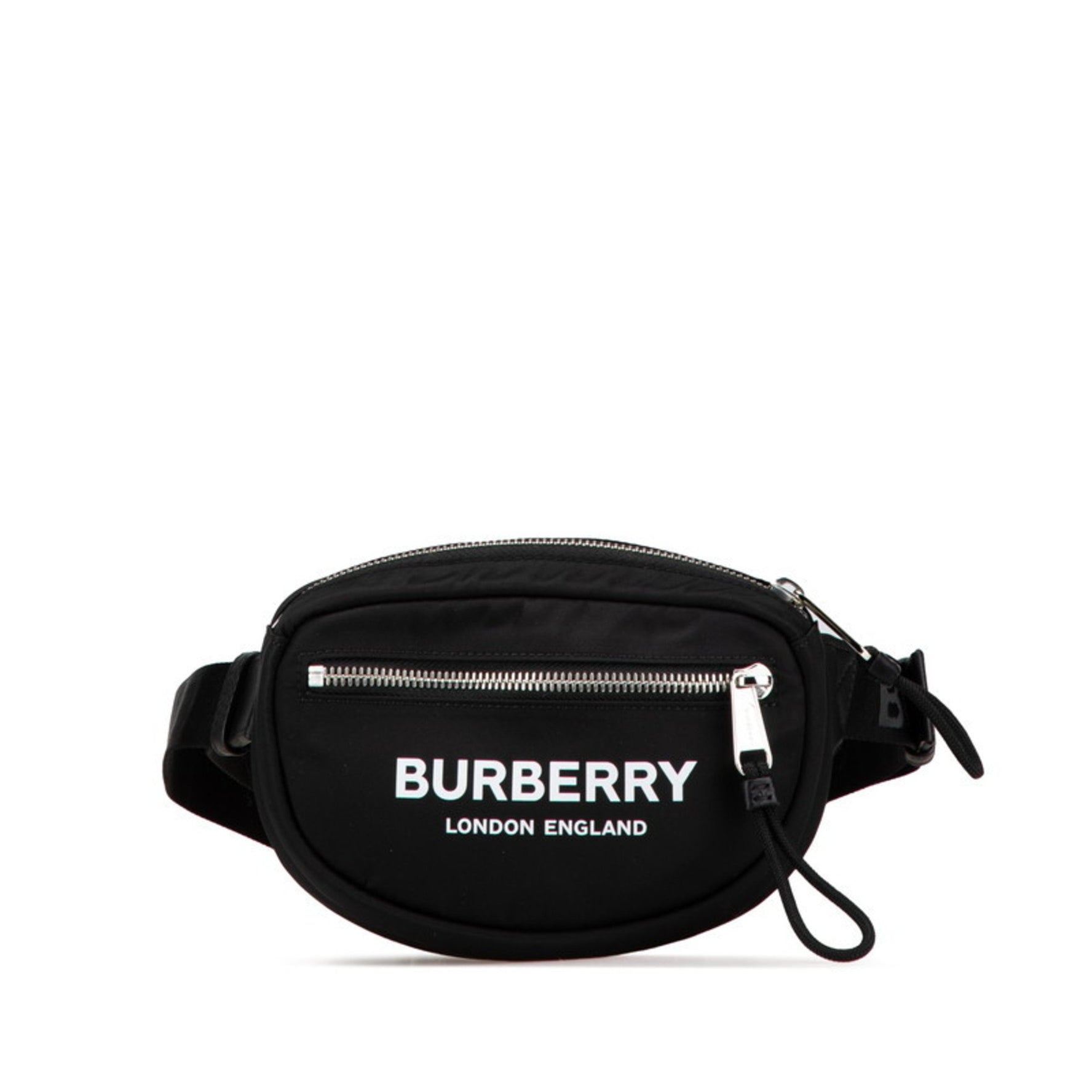 Burberry logo print body bag/waist bag in nylon .
