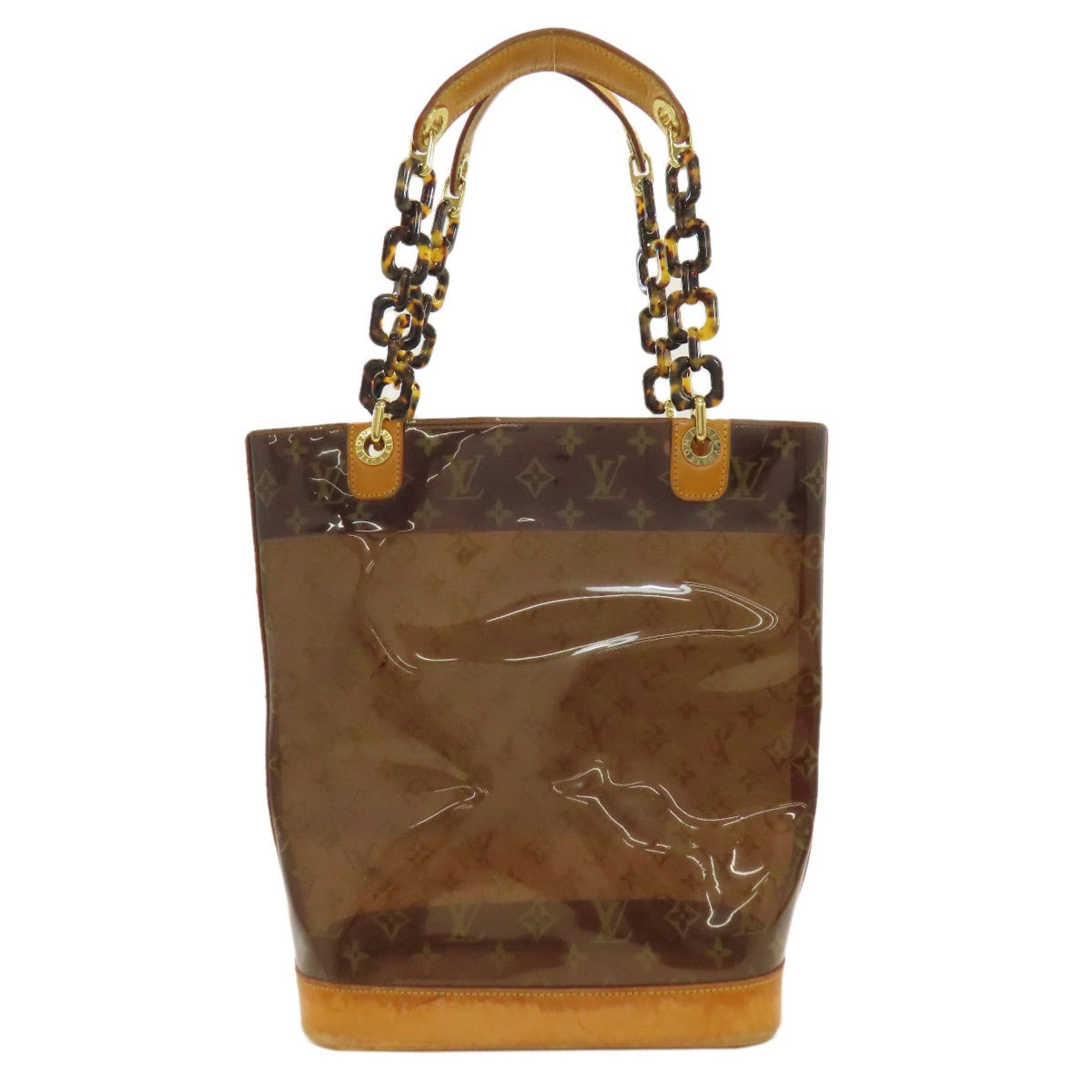 Louis Vuitton Cabas Ambre MM Vinyl Tote Bag LOUIS VUITTON