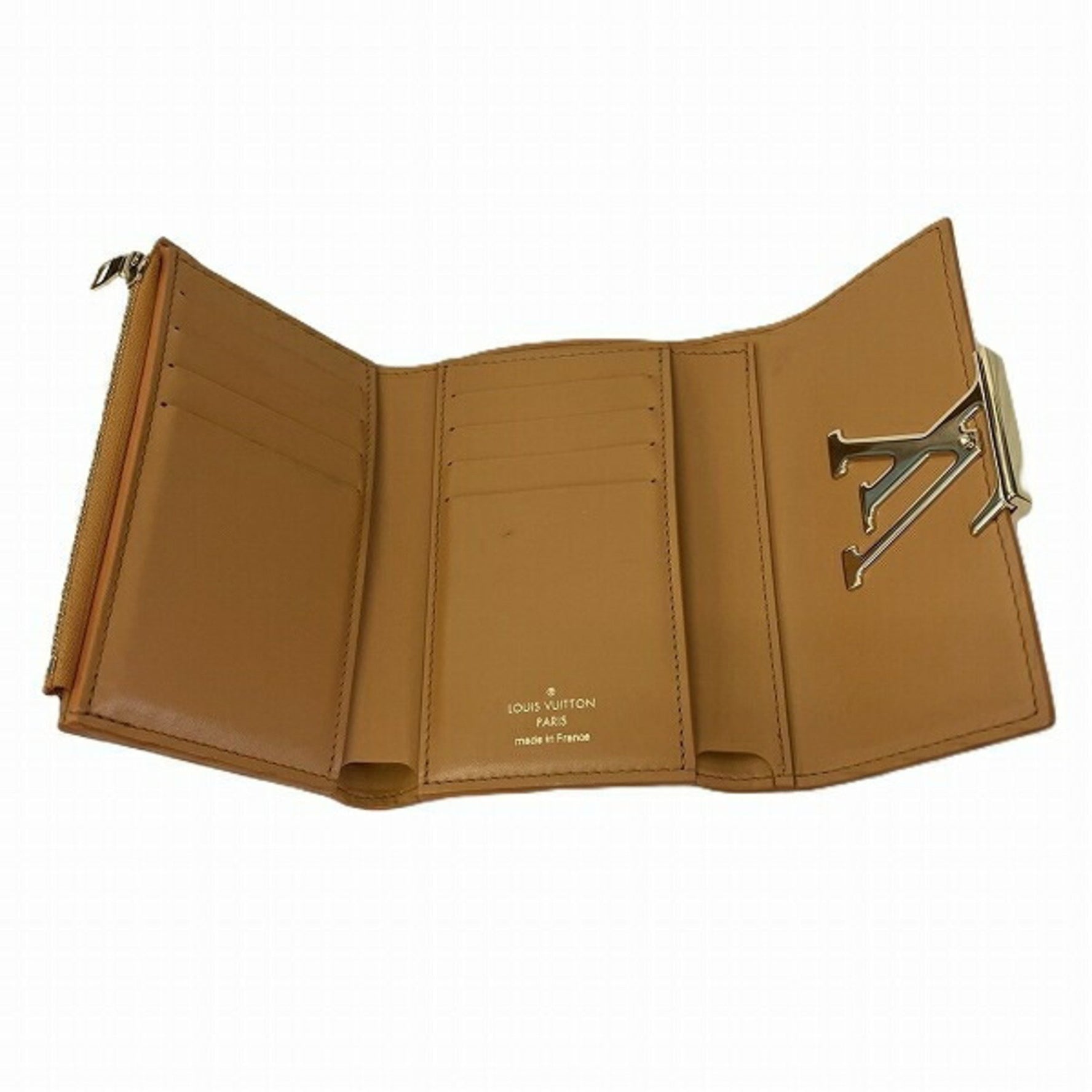 Louis Vuitton Portefeuille Capucines Compact Tri-fold Wallet