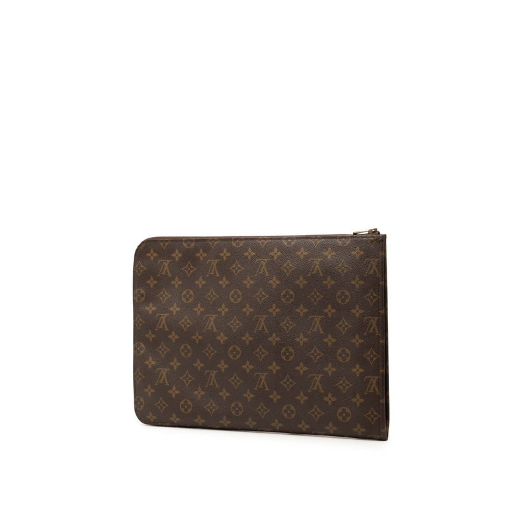 Louis Vuitton Monogram Poche Clutch Bag/Briefcase Leather LOUIS VUITTON